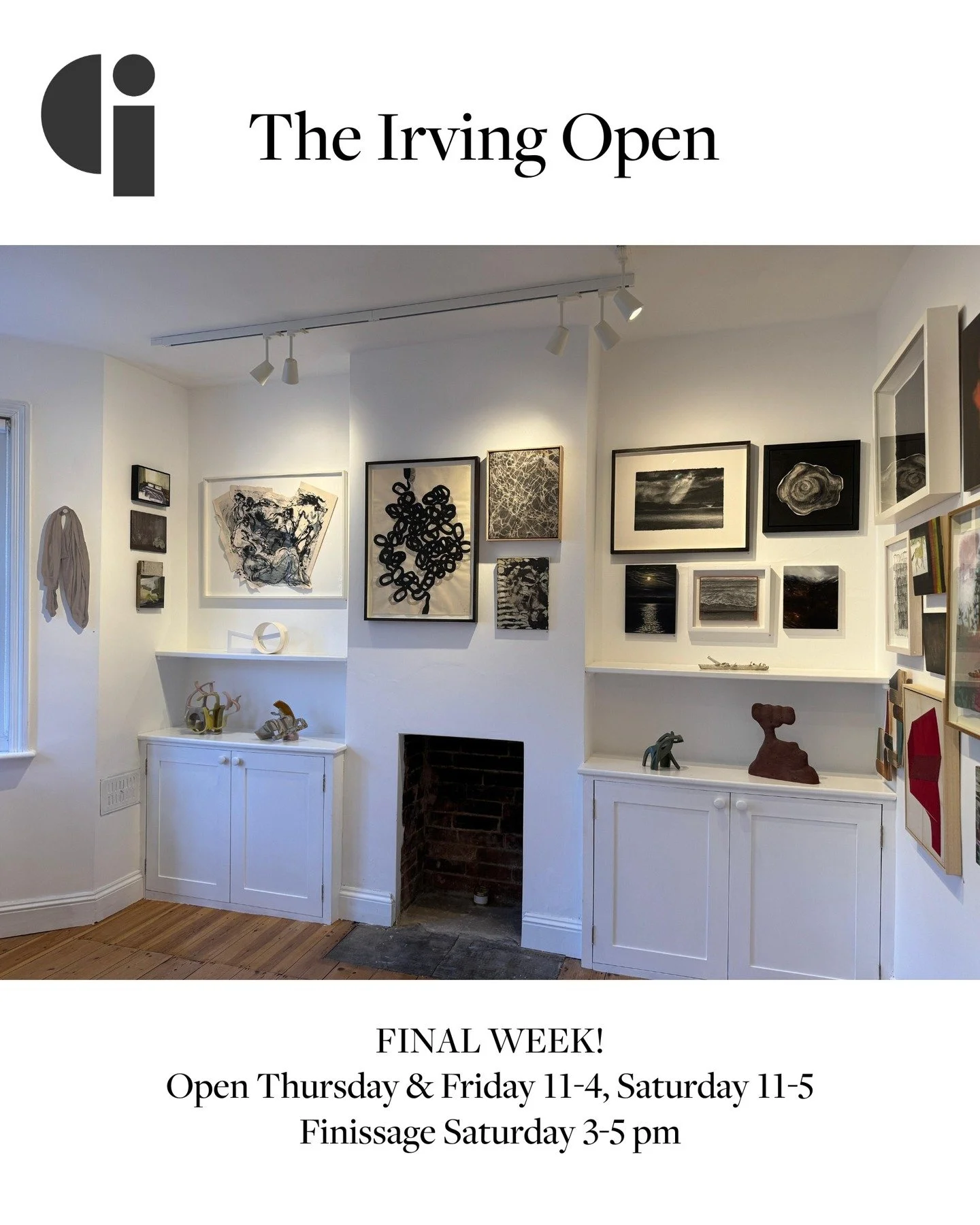 💥ARTISTS!💥

Tell me - who is coming to the finissage on Saturday (3pm-5pm)?!Please comment 'yes, I'll be there' below if you plan to attend. 

I want to say a huge thank you to all the incredible artists who have been part of the Irving Open 2026, 