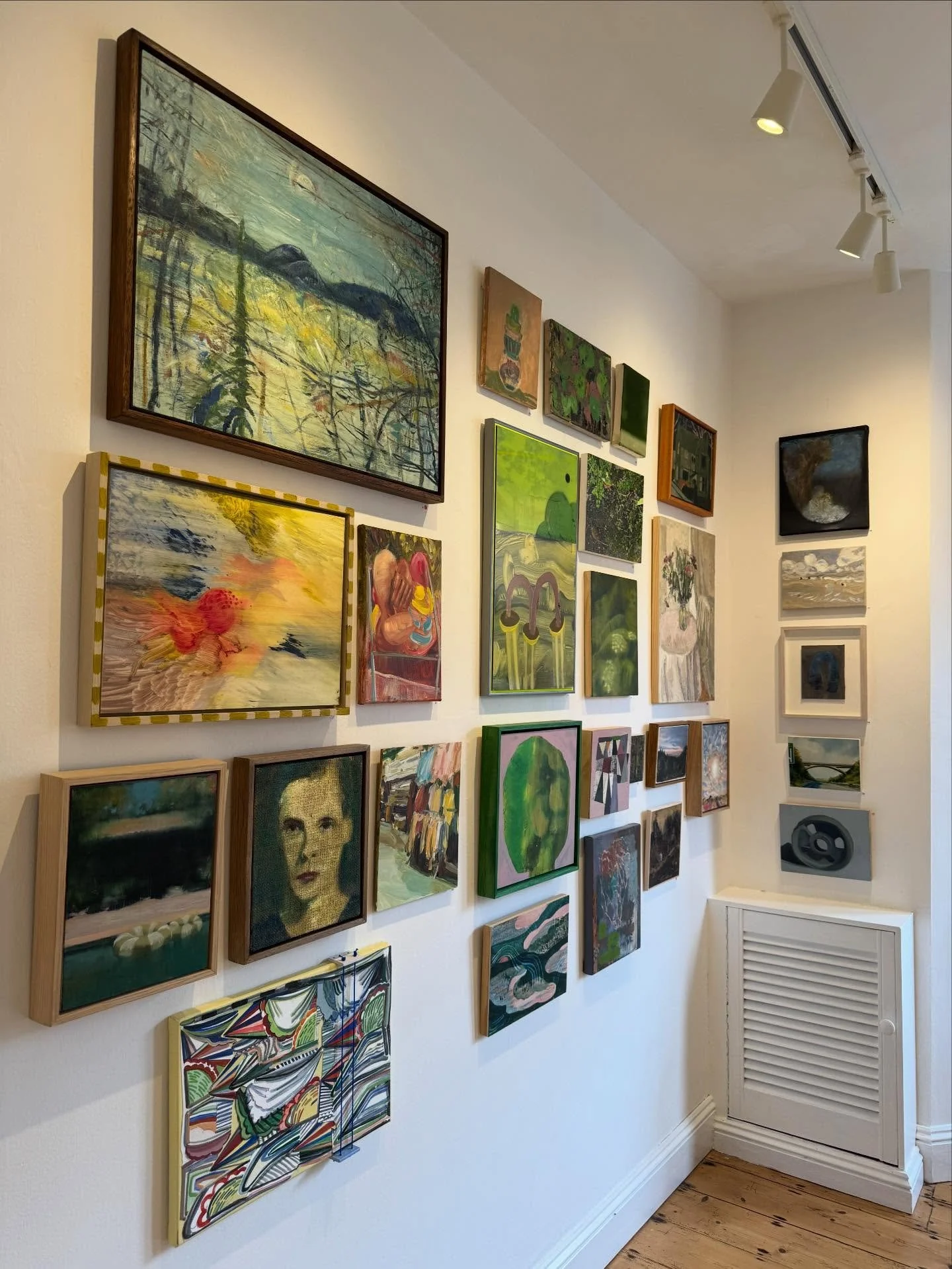 Final day today!

Visit 11-5 today to see the Irving Open 2026 exhibition before it closes. Showing over 100 works by 99 brilliant artists across two rooms of a Victorian terraced house, this group show has been an absolute joy to curate and to have 