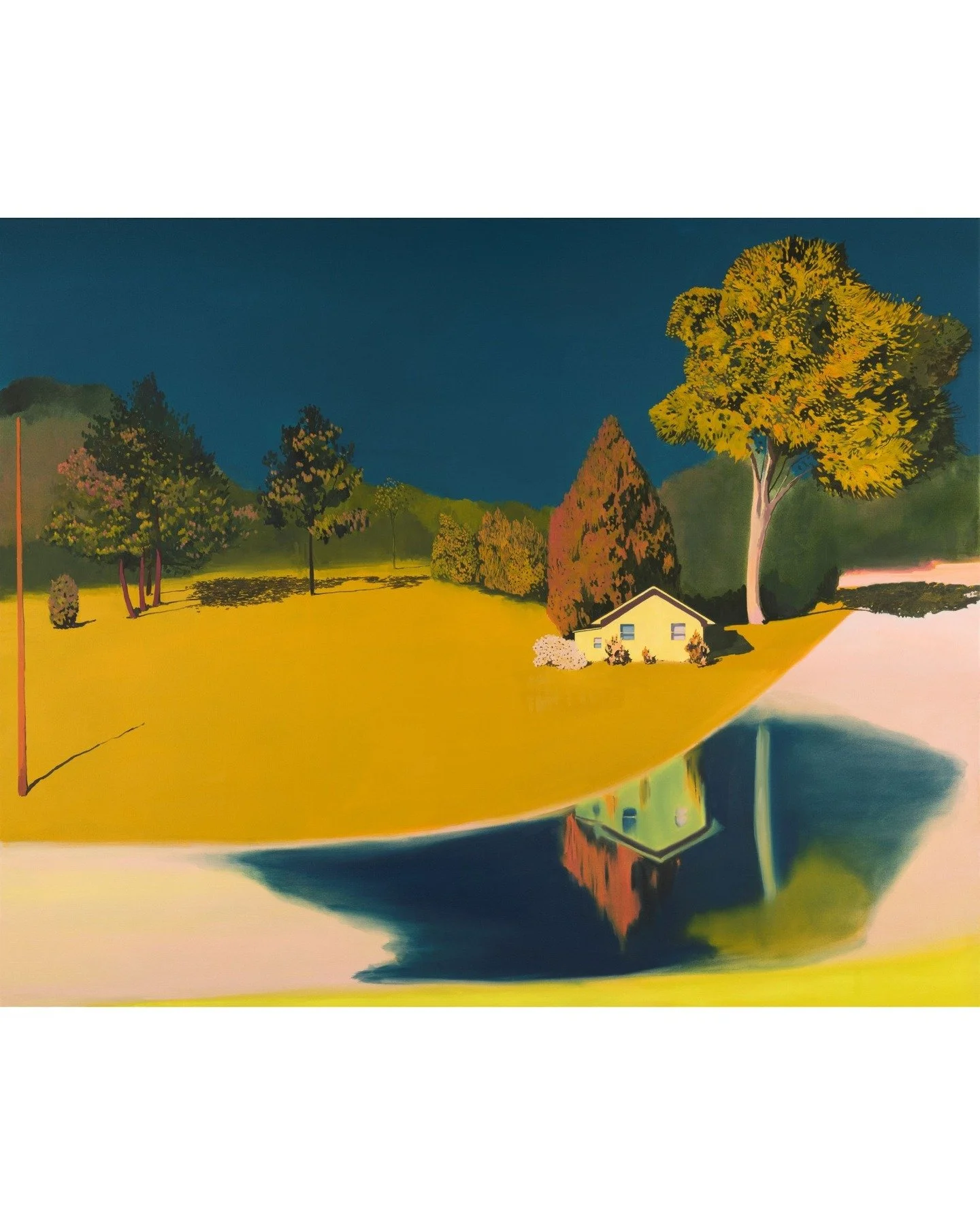 We're counting down to the opening of our next exhibitions: Charlotte Brisland | Altered States and Tereza Hor&aacute;ček | Afterlight. 

20th March-17th April
PV: Saturday 21st March, 5-7pm

Featured: Charlotte Brisland, 'Cadmium yellow suburbs, 202