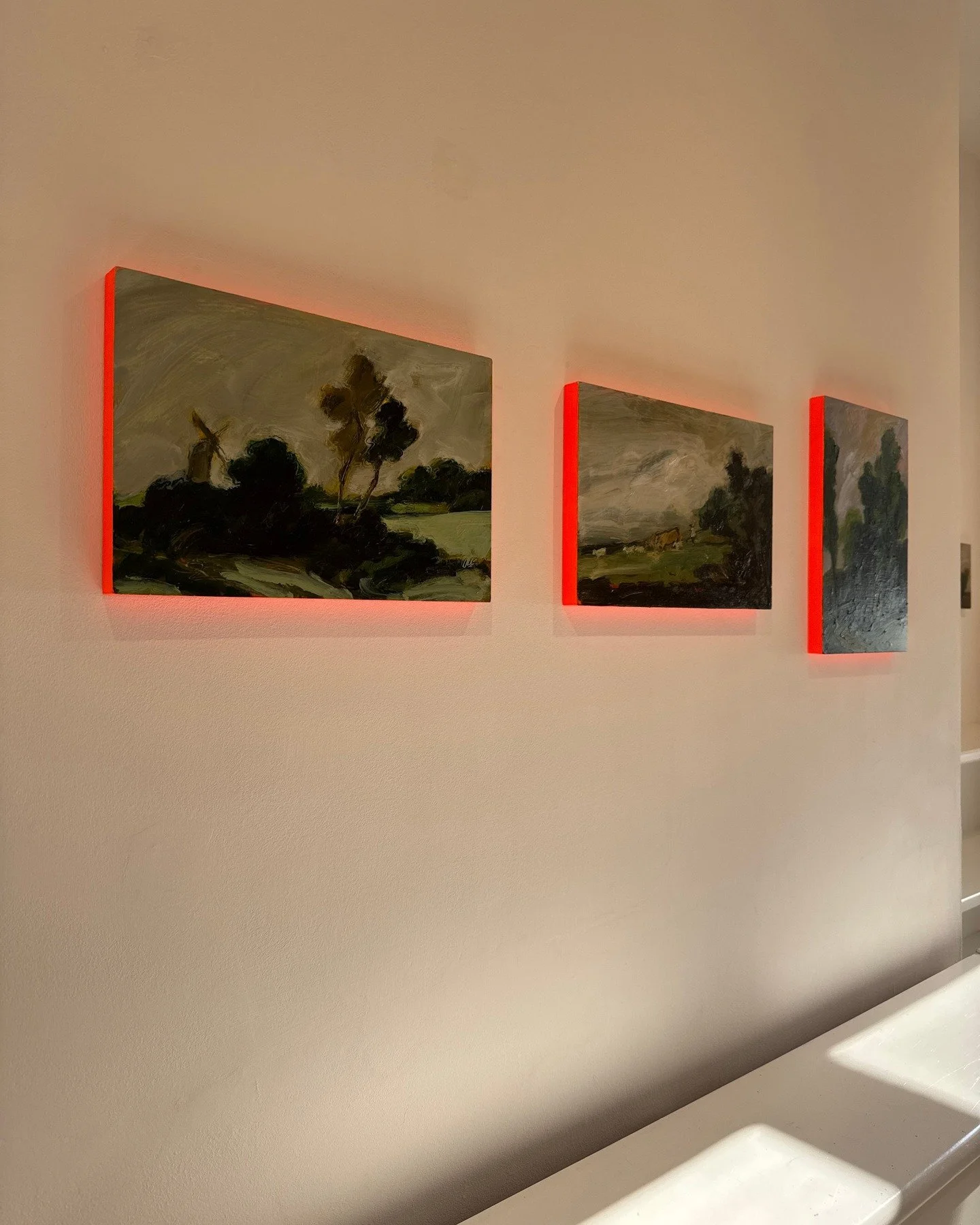 A glimpse of Tereza Hor&aacute;ček's solo show 'Afterlight' which opens in the gallery tomorrow! 

✨Tereza Hor&aacute;ček | Afterlight✨
20th March&ndash;17th April 2026

Open this weekend on Friday &amp; Saturday 11am-4pm
PV Saturday 21st March 5-7pm