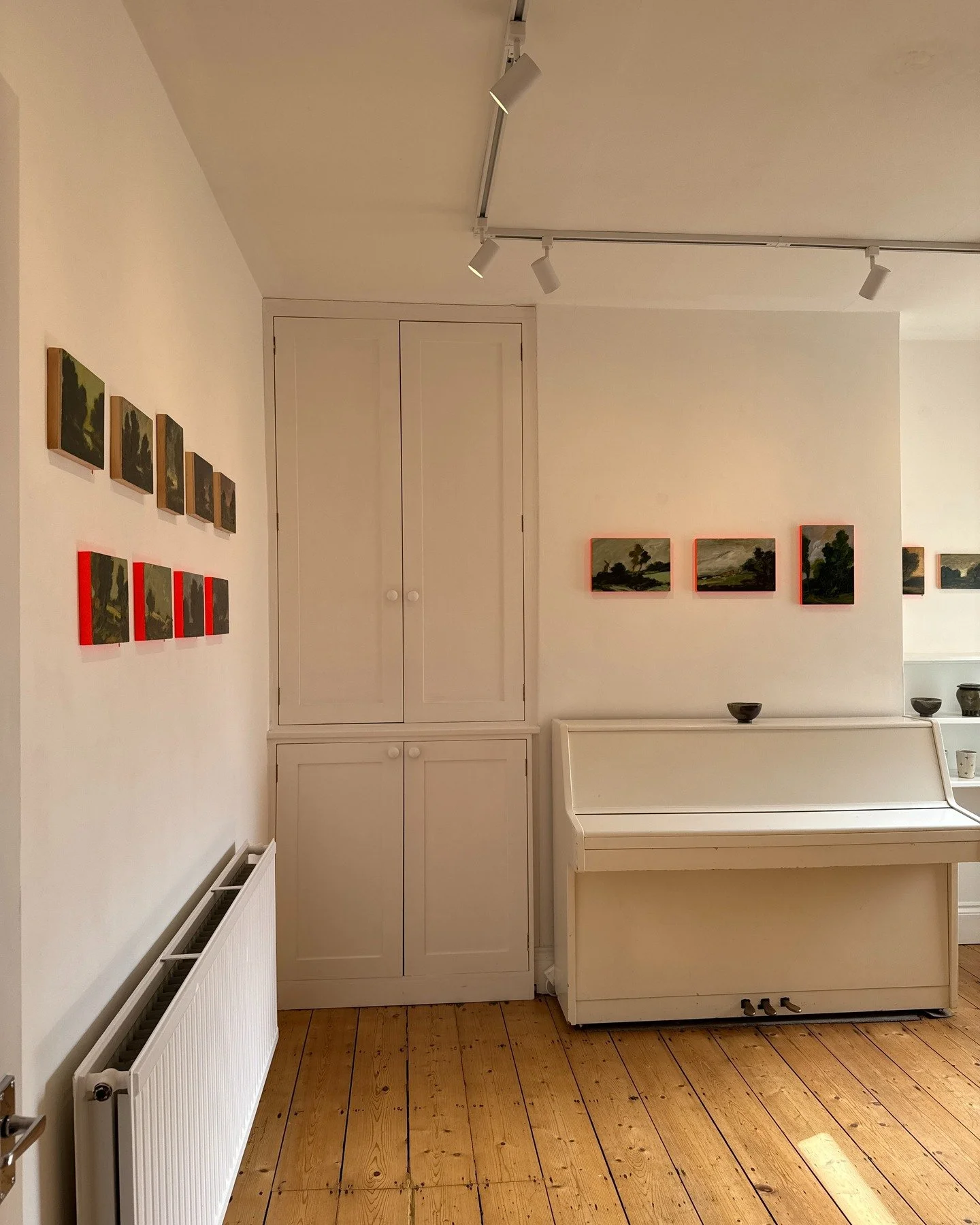 Thank you so much to everyone who came along to the private view of our two exhibitions at Irving Gallery on Saturday. It was wonderful to have such a crowd in the gallery (though I completely forgot to take any photos!).

Tereza Hor&aacute;ček's sol