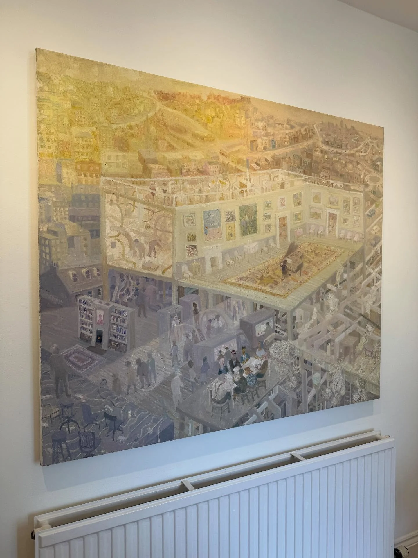 Robbie Bushe | Living Rooms

Exhibition dates: 1 7th May &ndash; 7th June 2026
Opening drinks: Saturday 9th May, 5pm&ndash;7pm

Installation day today with @emmett_casley for Robbie Bushe | Living Rooms

This brilliant painting is &lsquo;The Pianist&