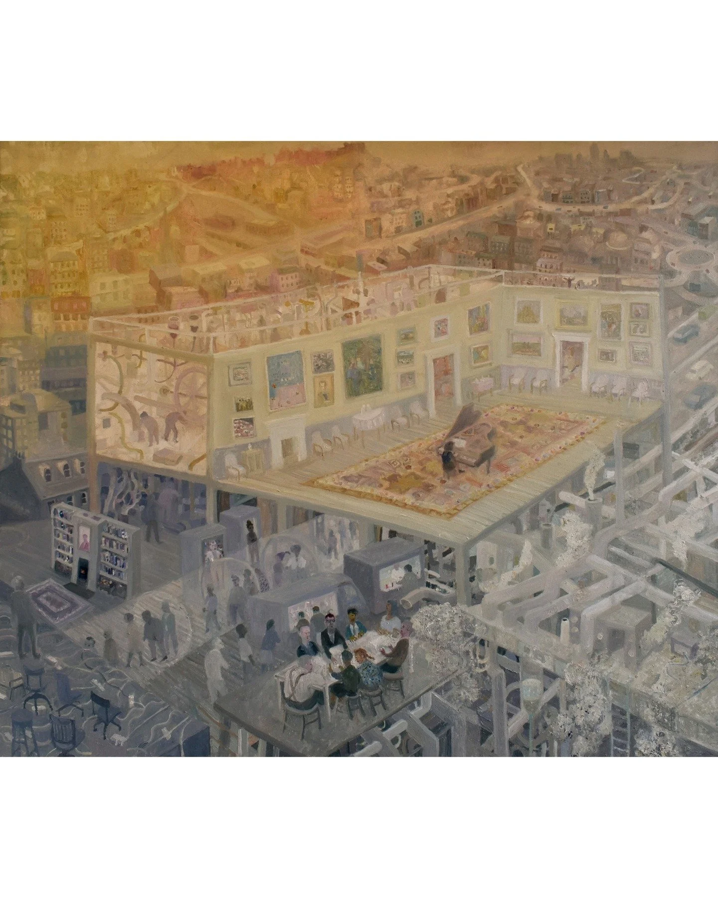 Robbie Bushe | Living Rooms
7th May &ndash; 7th June 2026

Opening drinks &amp; Artist talk: Saturday 9th May, 5pm&ndash;7pm. Robbie will give an introduction to his show at 5pm. 

I'm very pleased to be showing these three related works as part of R