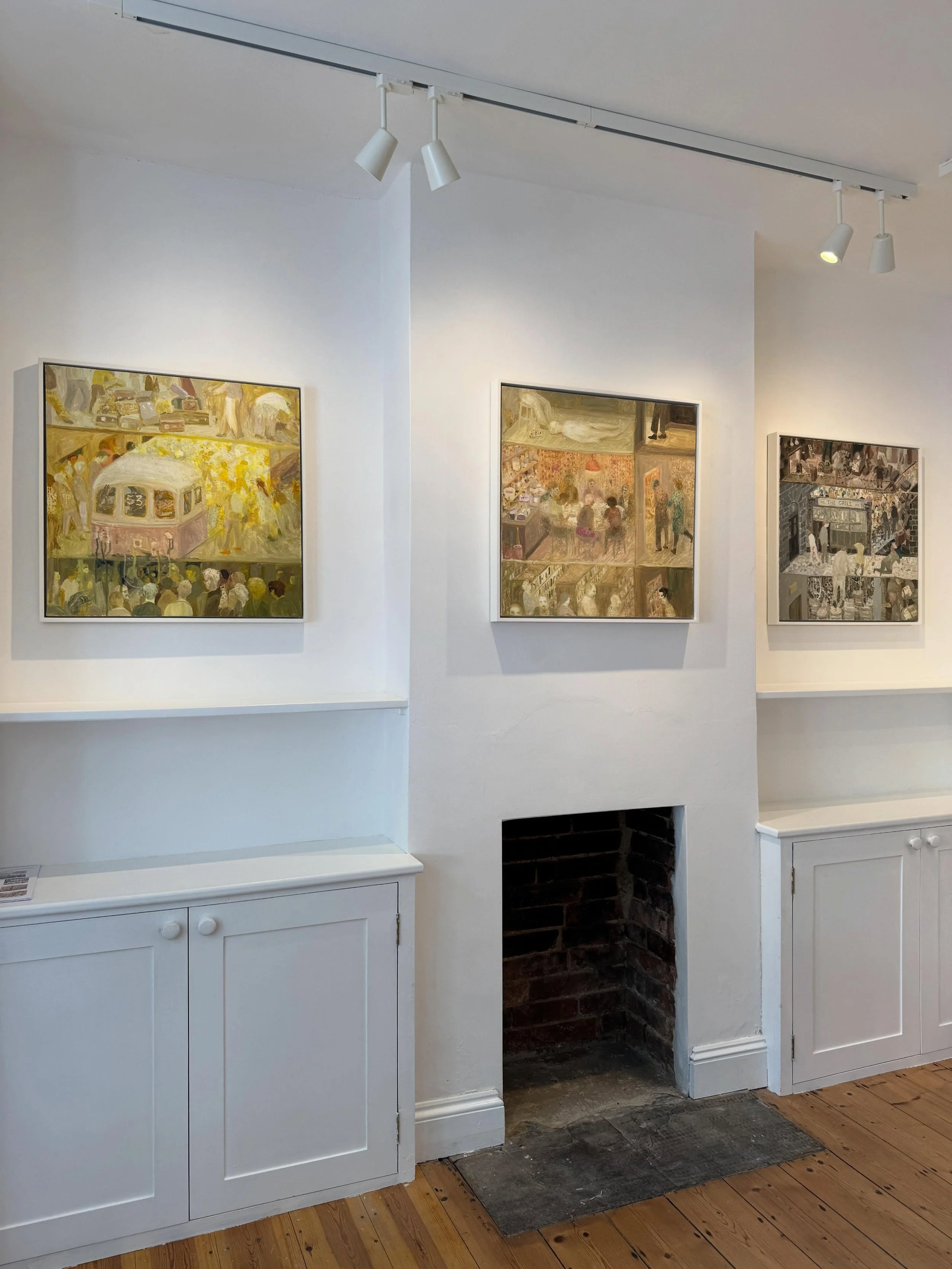 Join us this afternoon from 5pm for the opening of Robbie Bushe&rsquo;s solo show Living Rooms. Robbie has arrived in Oxford from Edinburgh, and he will be giving an introductory talk about his work at 5pm, with drinks in the gallery until 7pm. It&rs