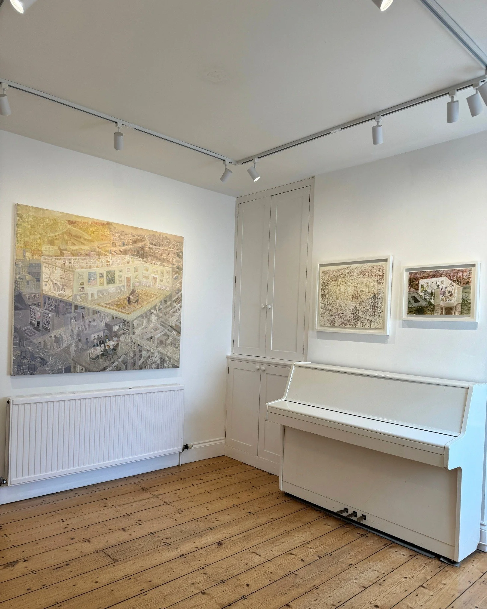 ✨Robbie Bushe RSA | Living Rooms✨

Now open in the gallery and until 7th June.

RSA Director Colin Greenslade has given permission to publish the insightful essay he wrote about this body of work by Robbie, which you can read in full on the exhibitio