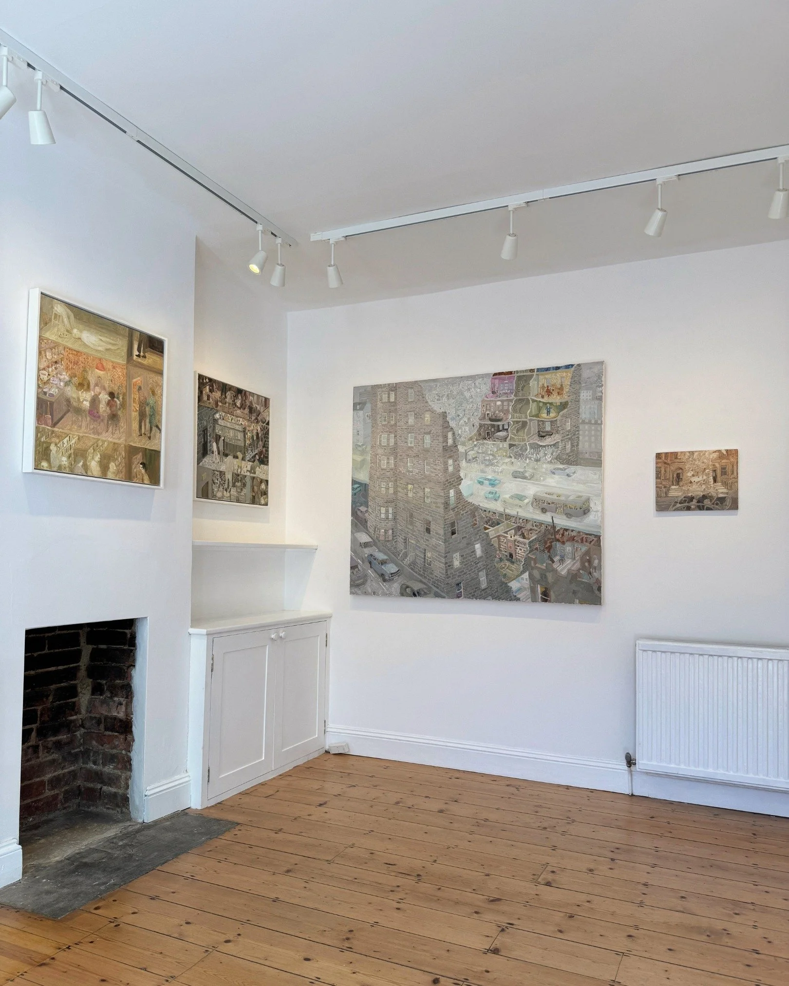 Robbie Bushe | Living Rooms
At Irving Gallery until 7th June

'Living Rooms' is Robbie's first solo show outside of Scotland in 20 years, and I'm delighted to be showing these incredible paintings here in Oxford.

This incredible painting is one of t