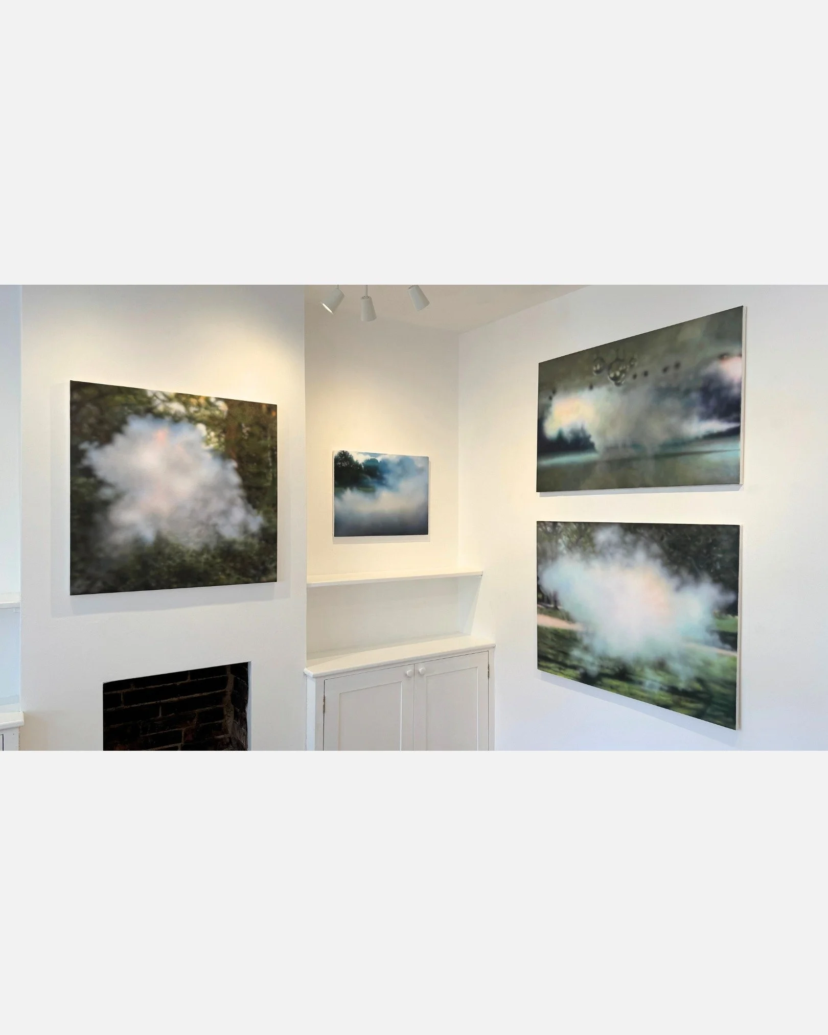 Jo Berry's beautiful solo show Shadow Mirror is now open, and the gallery will be open to visitors this Thursday and Friday, 11am to 4pm. And by appointment, so just get in touch if you'd like to visit outside of these hours. I'm here, not going anyw