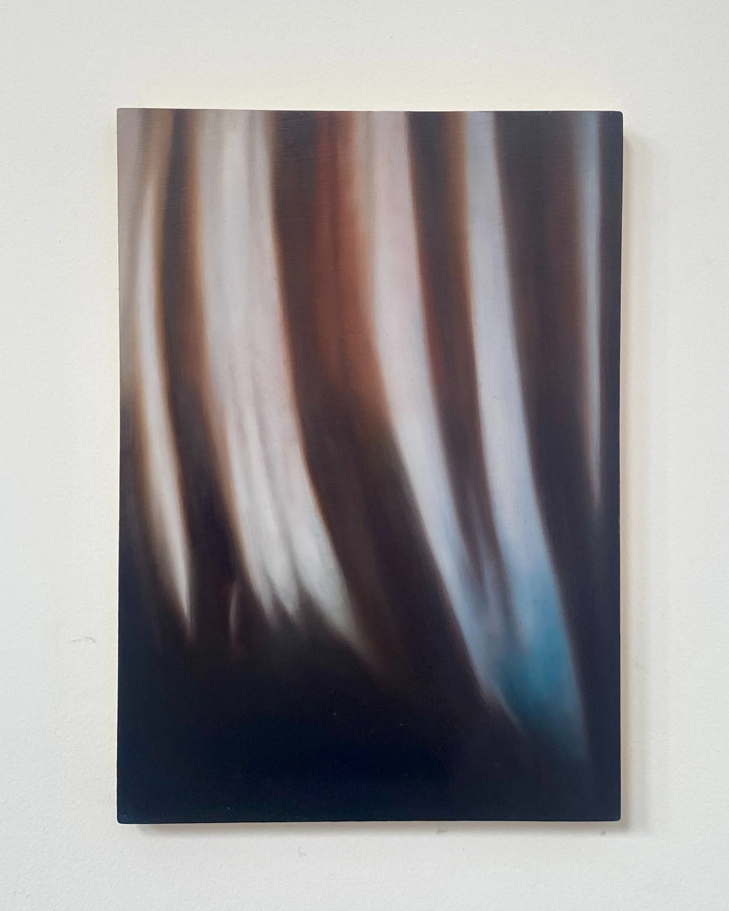 As I've sat at home this week, with blinds down and curtains drawn all day, cloth pinned and draped here and there to shield the house from the sun, I've been reminded of Helen Kincaid's paintings of fabrics and curtains, their shading and shrouding.