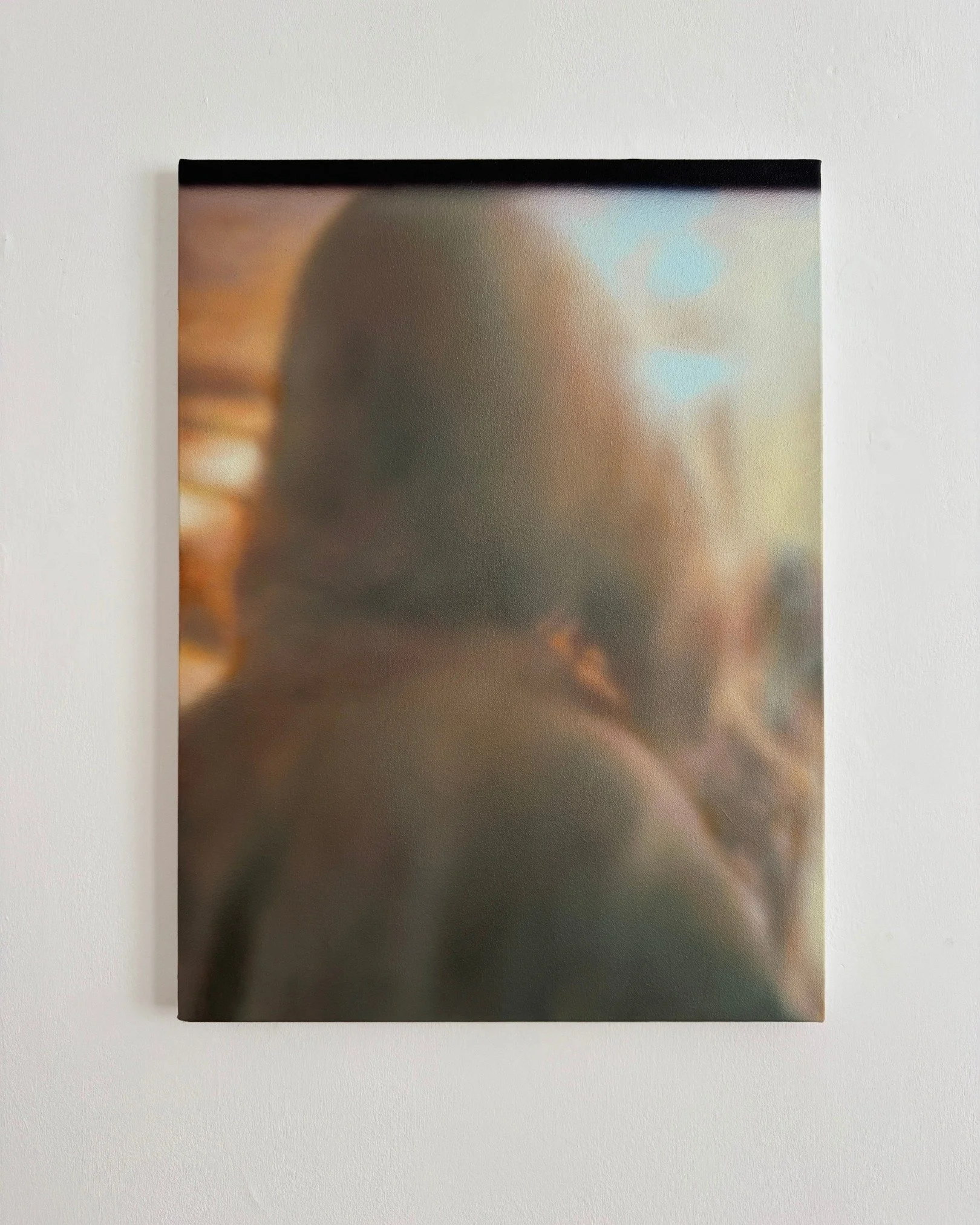 This incredible painting by Jo Berry is 'Shadow Mirror', also the name of Jo's solo exhibition currently on show at Irving Gallery. 

"My interest in the found image reveals itself in the series of paintings I have made from screens and film sti