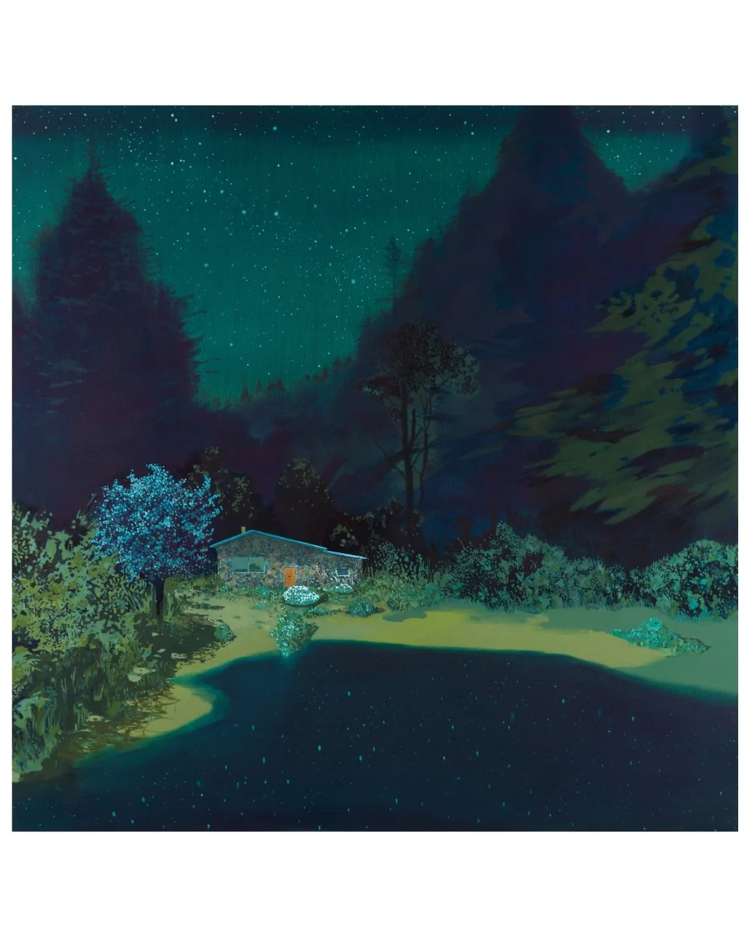 Irving Gallery Artist Charlotte Brisland, who had a wonderful solo show 'Altered States' here in the spring, is currently showing a group of recent paintings at Elysium Gallery in Swansea, in a three-person show, 'Safe as Milk' alongside Zena Blackwe