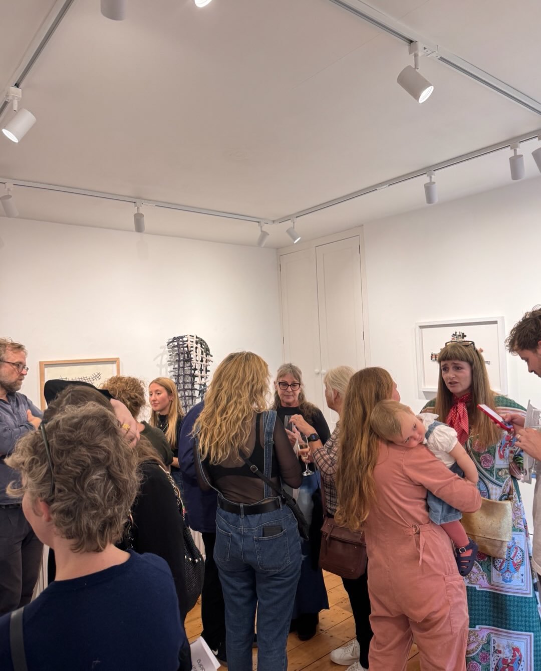 Thank you to everyone who came along yesterday to the opening of Laura Porter&rsquo;s solo show &lsquo;Holding&rsquo;. 

Such a wonderful busy afternoon, and it was fantastic to see both gallery spaces packed out with people who had come to see Laura