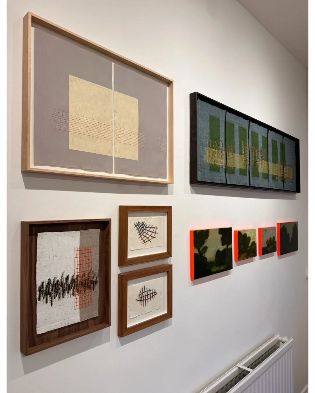 Installation days for ALMANAC - our Gallery Artist group show which opens on Saturday 7th November. Seventeen incredible artists - come and see it! 

Huge thanks once again to @emmett_casley for his brilliant and patient installation. 

Enquiries to 