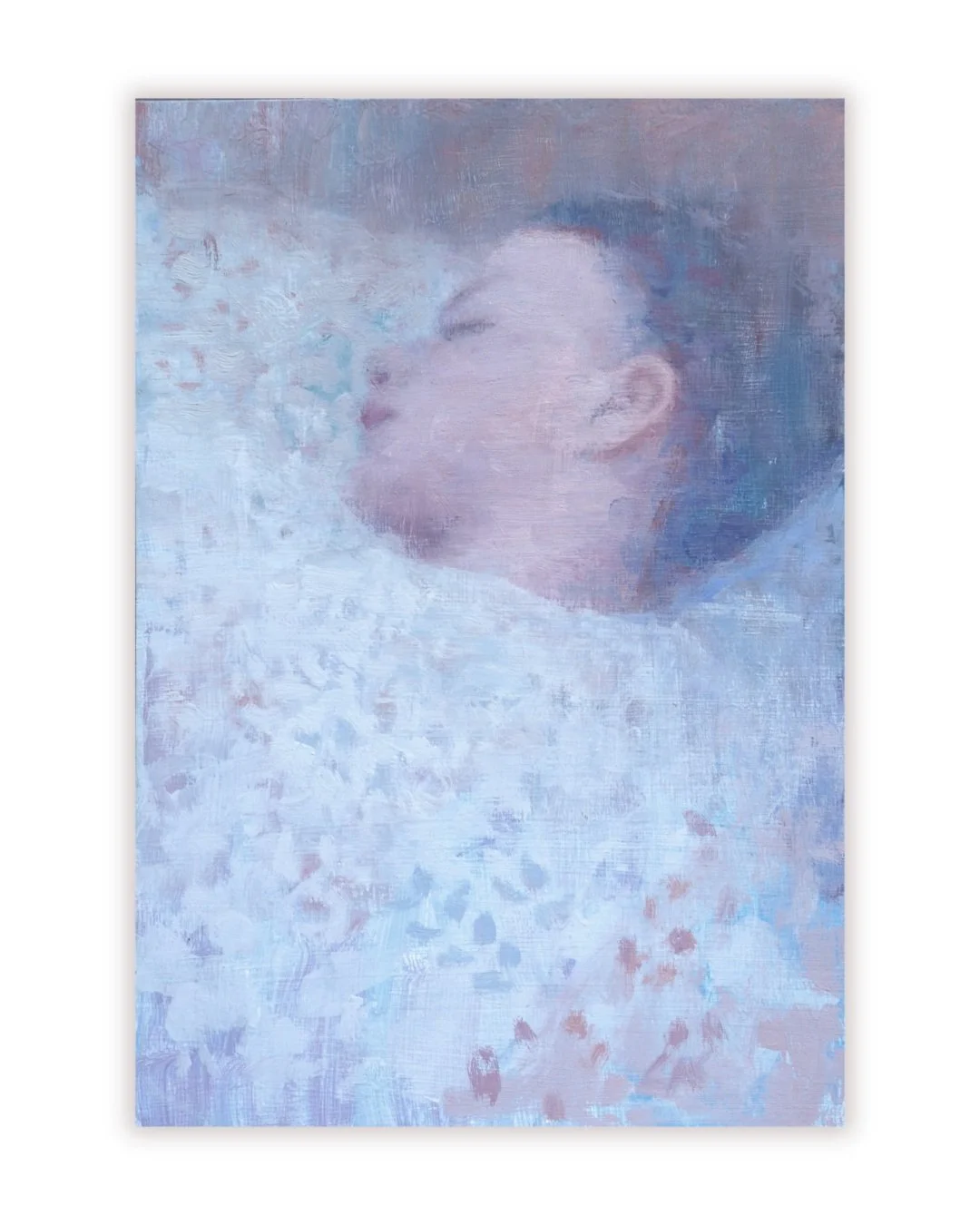 ✨Kate Sherman for ALMANAC✨
Opens Saturday 7th November, 4-6pm

These are three of four paintings by Kate Sherman in the show: 

1. 'Sleeping', 2026. Oil on board, 25 x 17.5 cm, framed 27 x 19.5 cm

2. 'Blossom in Headlight', 2026. Oil on board, 25 x 