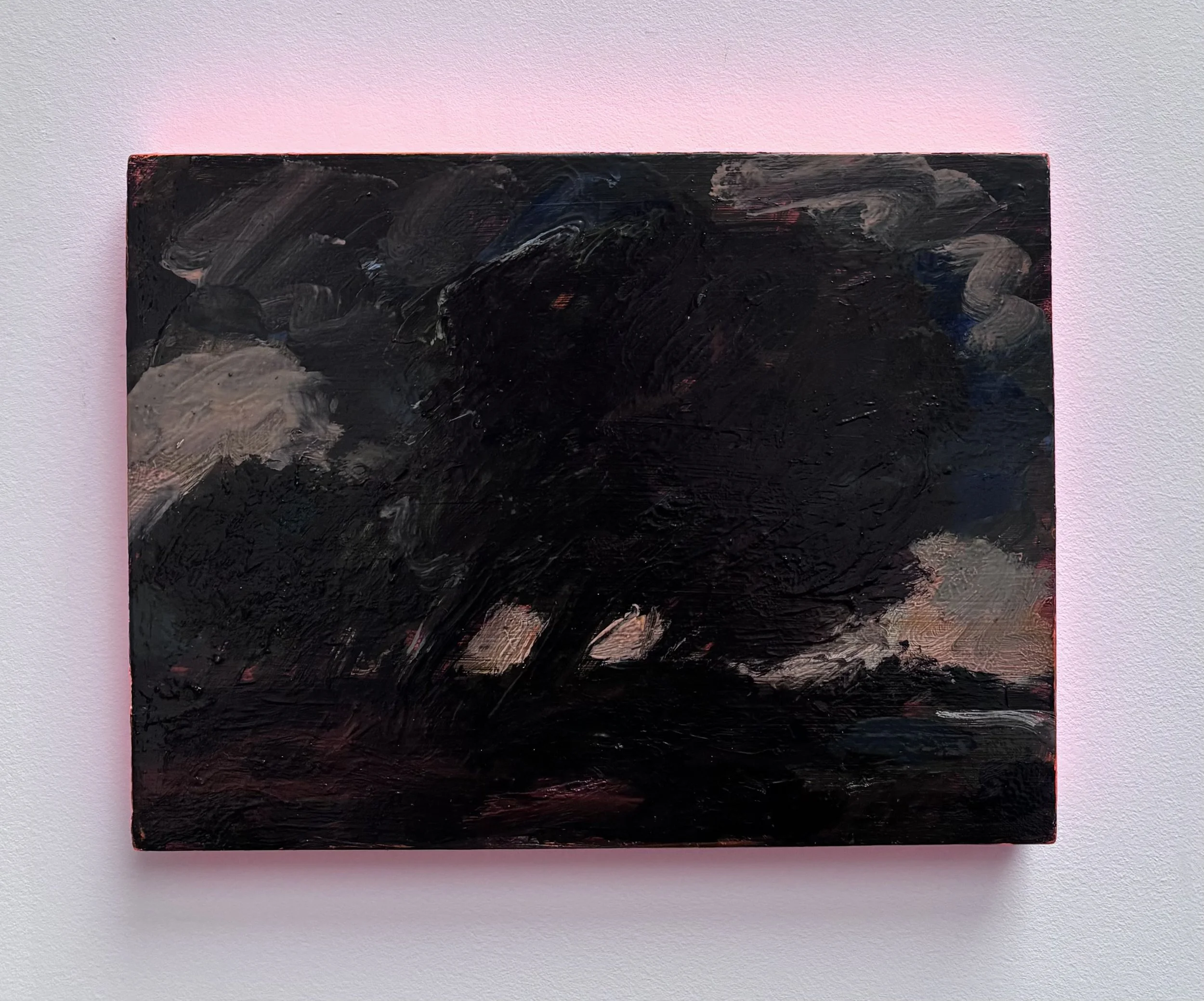 Tereza Horáček, ‘Evening Forest Landscape’, 2026. Oil on panel, 15.2 x 20.3 cm. £450 (5)