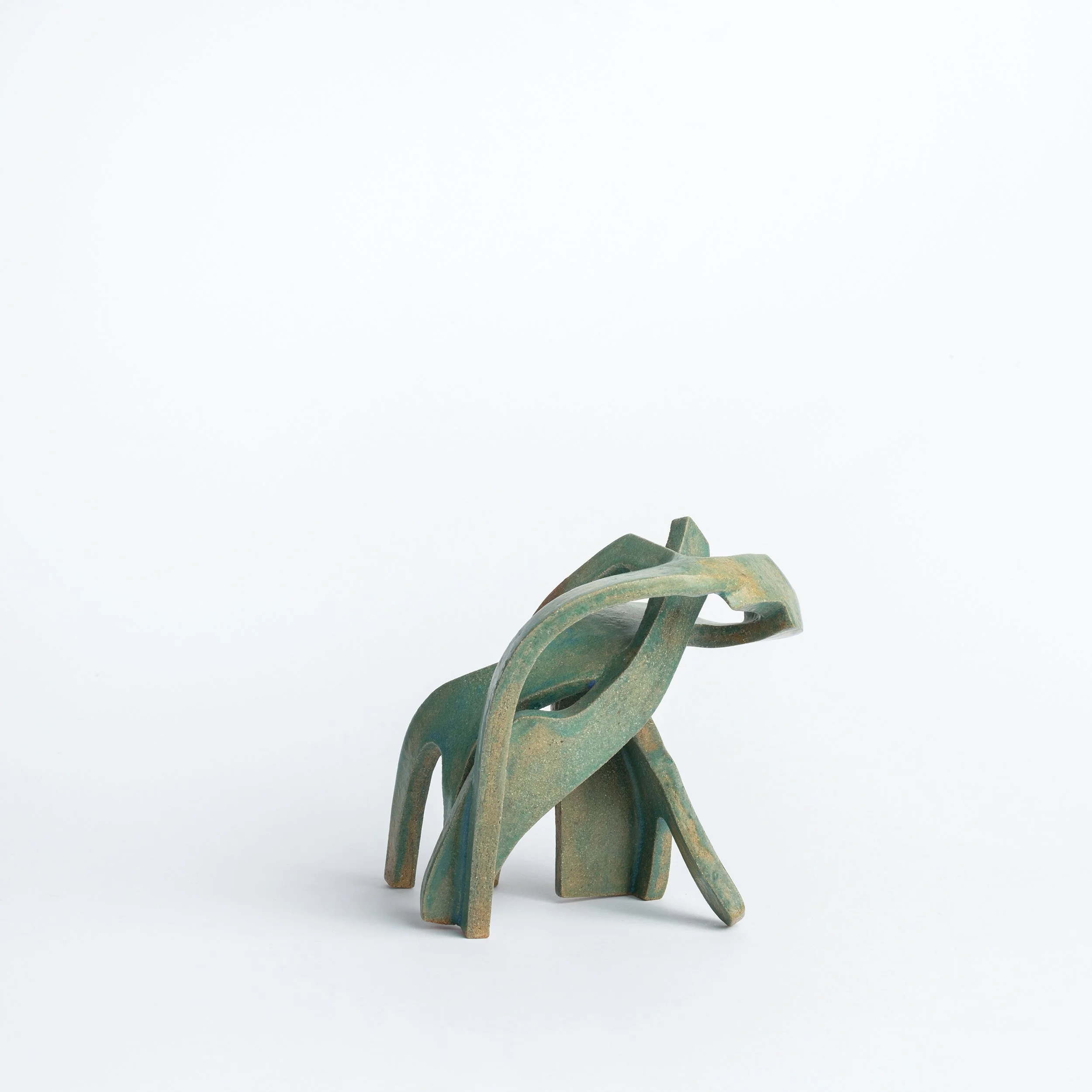 Jo Chapman, Slump 2025, Glazed Stoneware, 15x15x11cm, £625.jpg