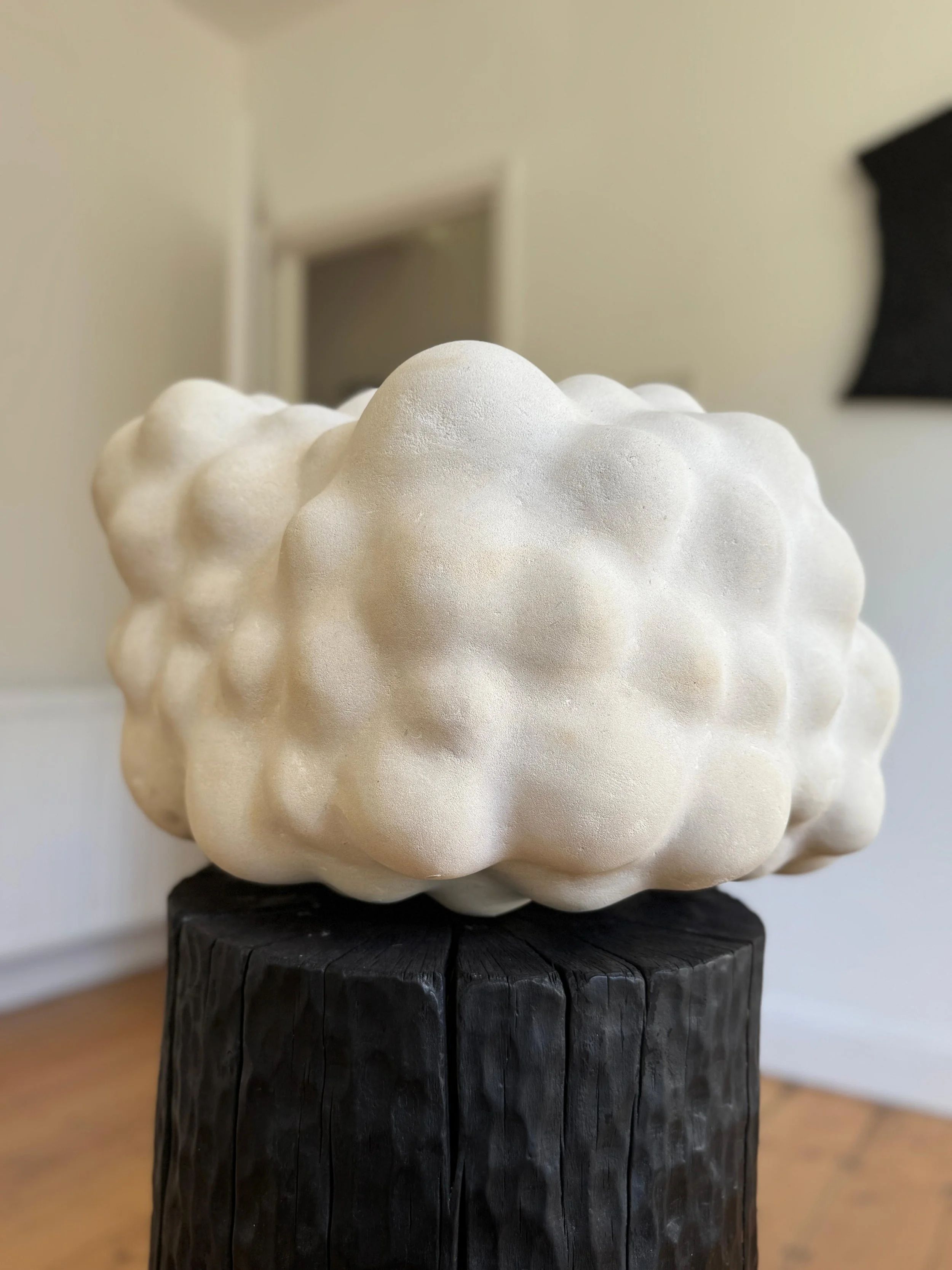 ‘Mass’, 2024. French Limestone, 30 × 36 × 37 cm approx. £12,000