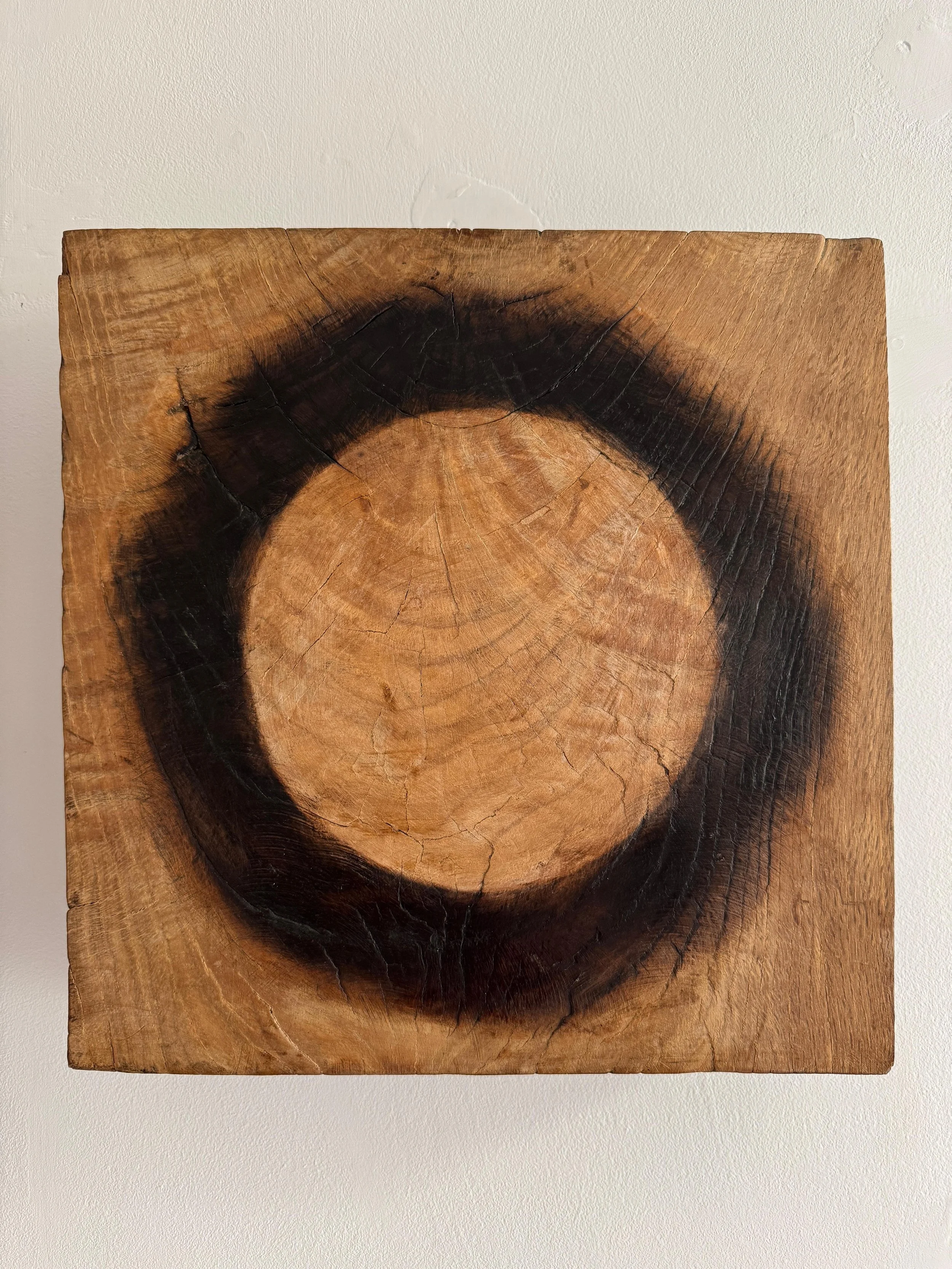 ‘Ring II’, 2006. Charred English oak, 33 x 32.5 x 7.5 cm. £900