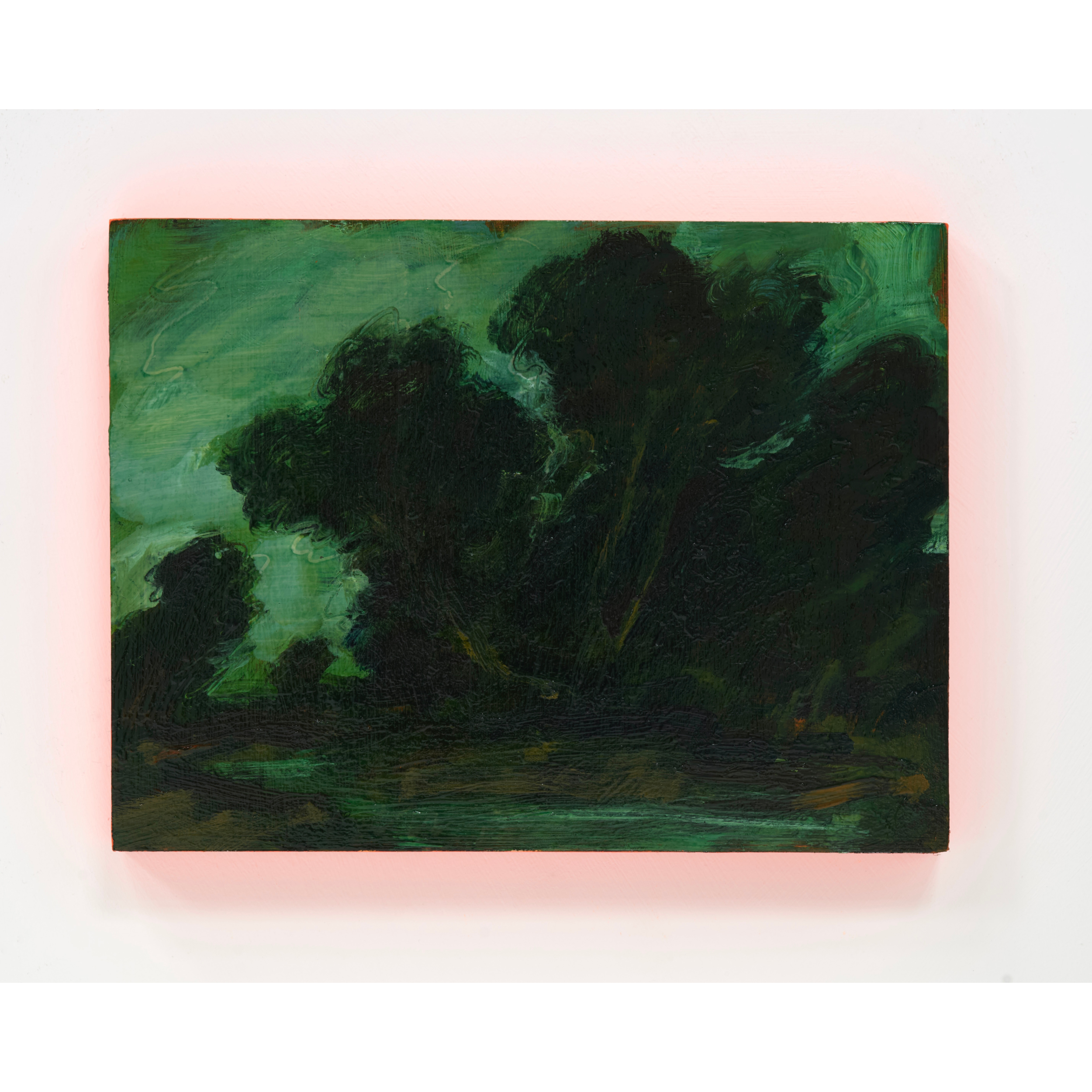 Tereza Horáček, ‘Green Skies, Wooded Landscape’