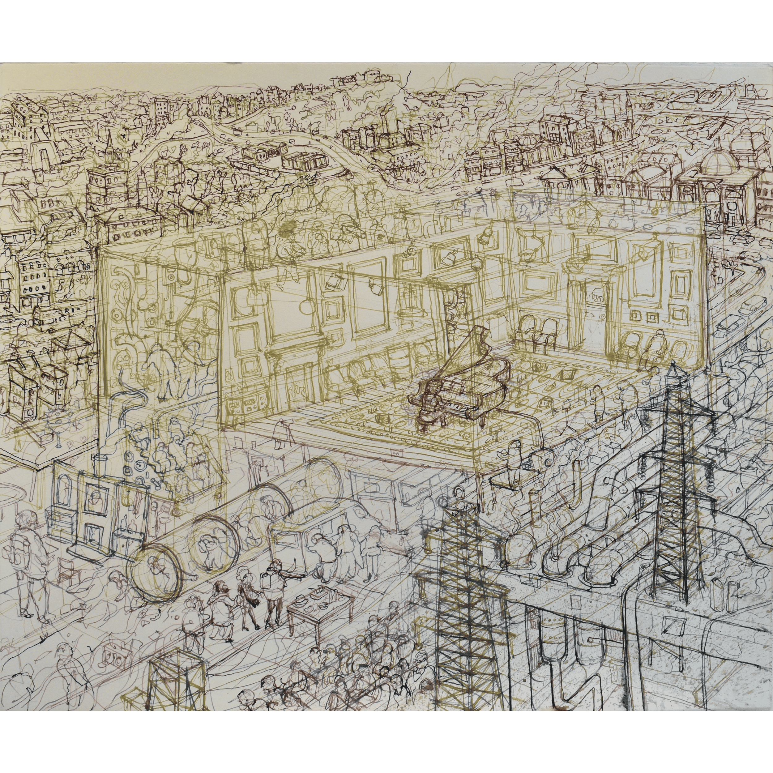 Robbie Bushe, 'The Pianist (Study)'
