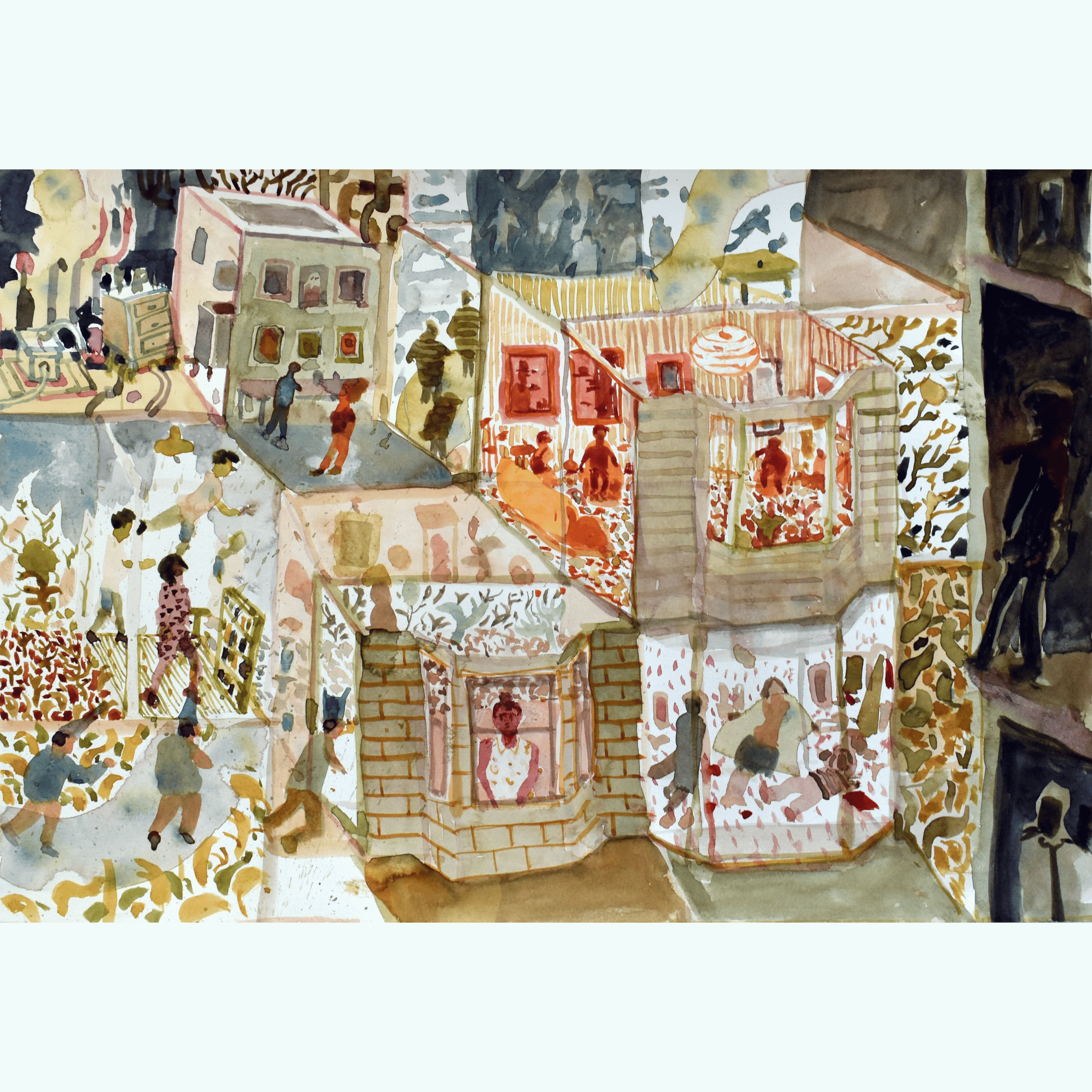 Robbie Bushe, 'Living Rooms'