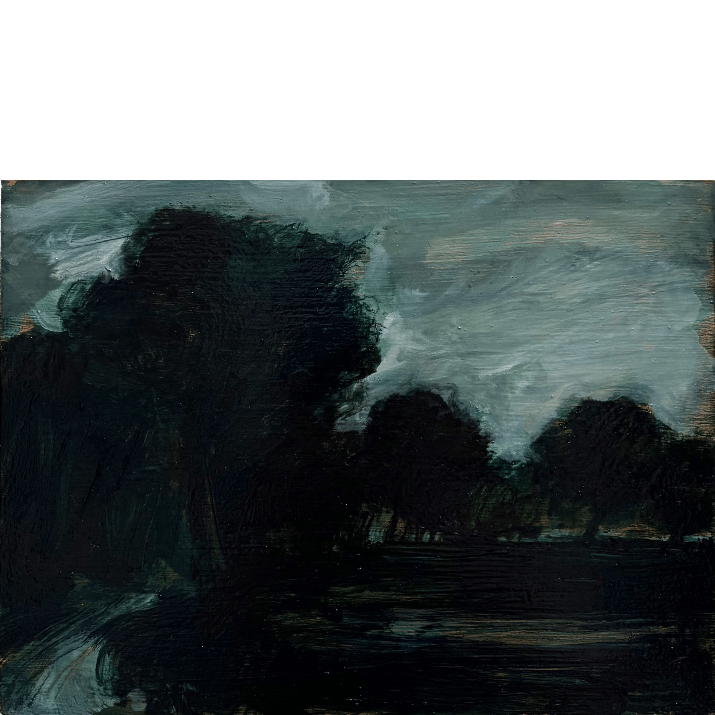 Tereza Horáček, 'Late Evening Wooded Landscape'