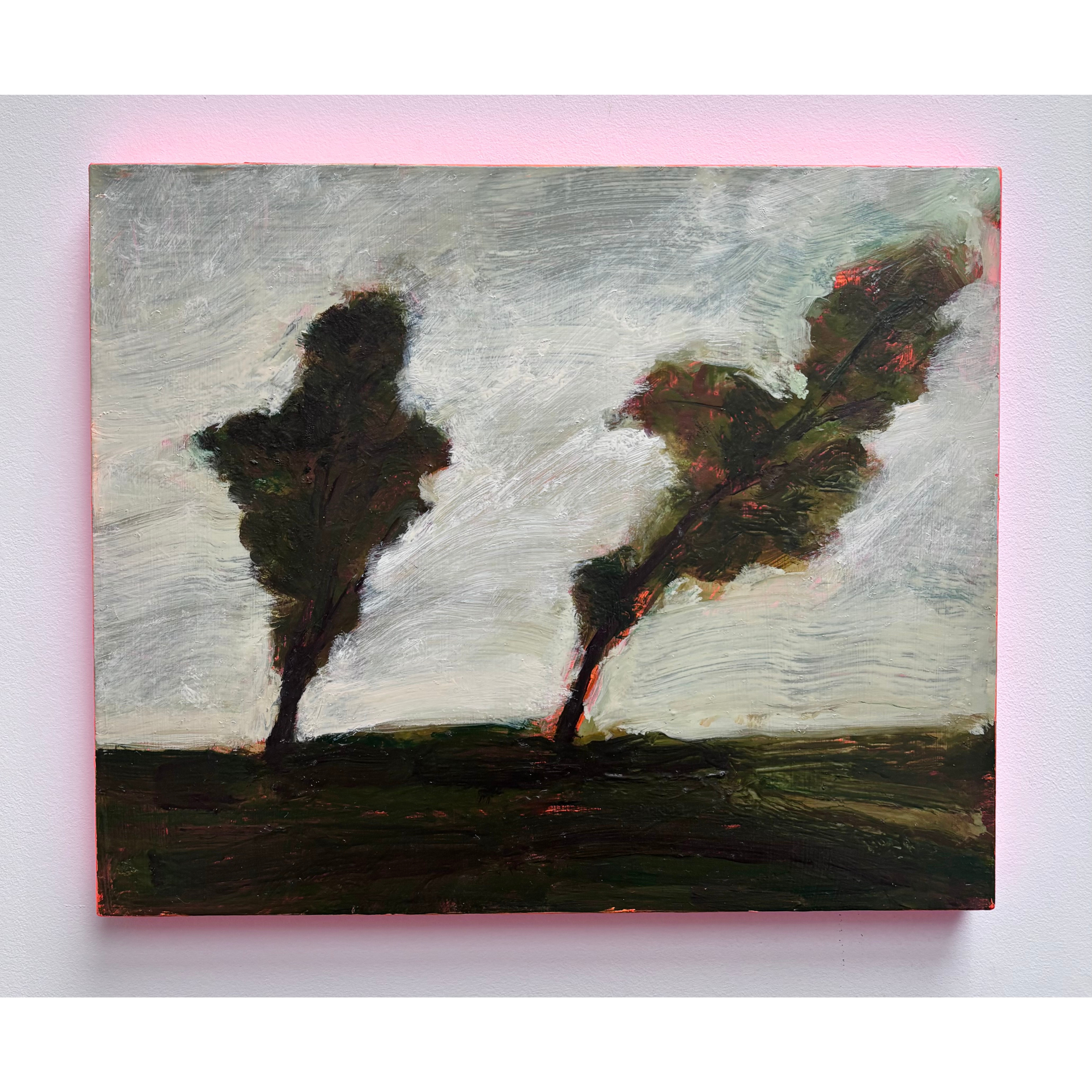 Tereza Horáček, ‘Two Trees, Grey Skies’