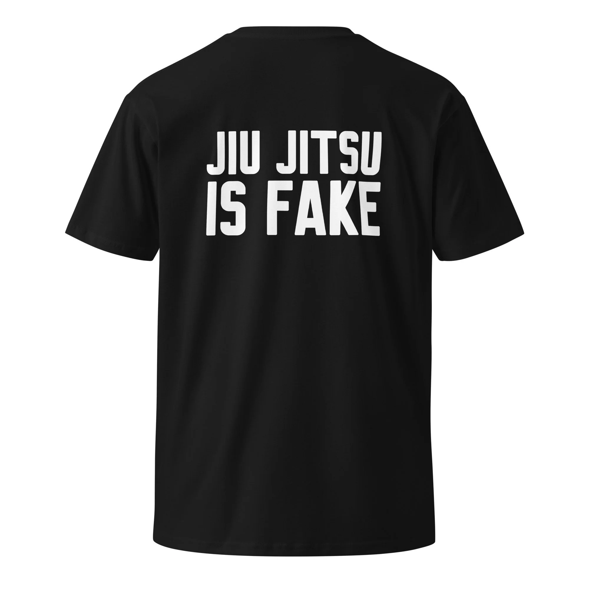 Ralph Gracie Jiu Jitsu is Fake T Shirt - Adult