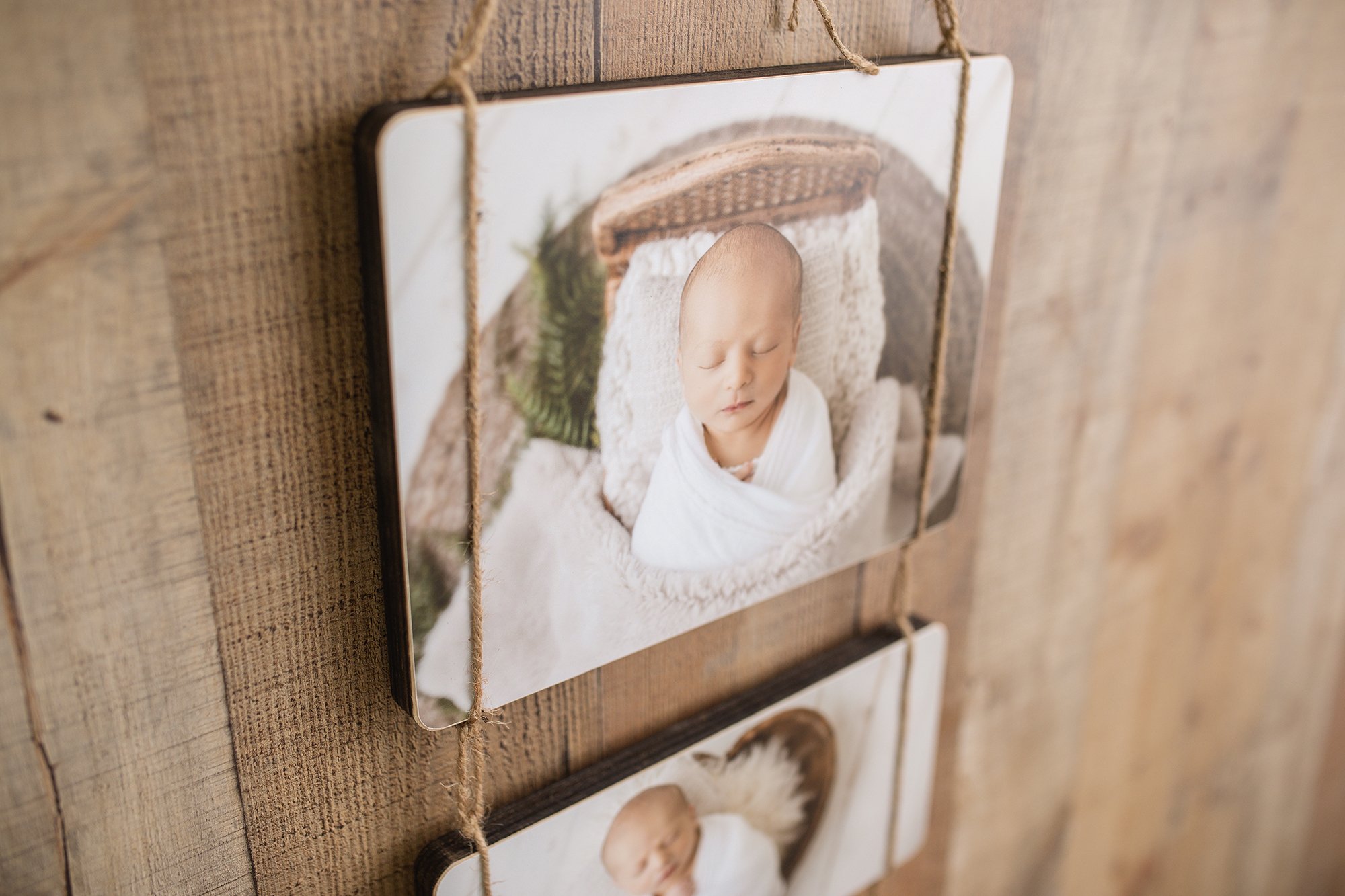 Introducing the hanging TRIO wood prints {Houston Texas Newborn Photographer}