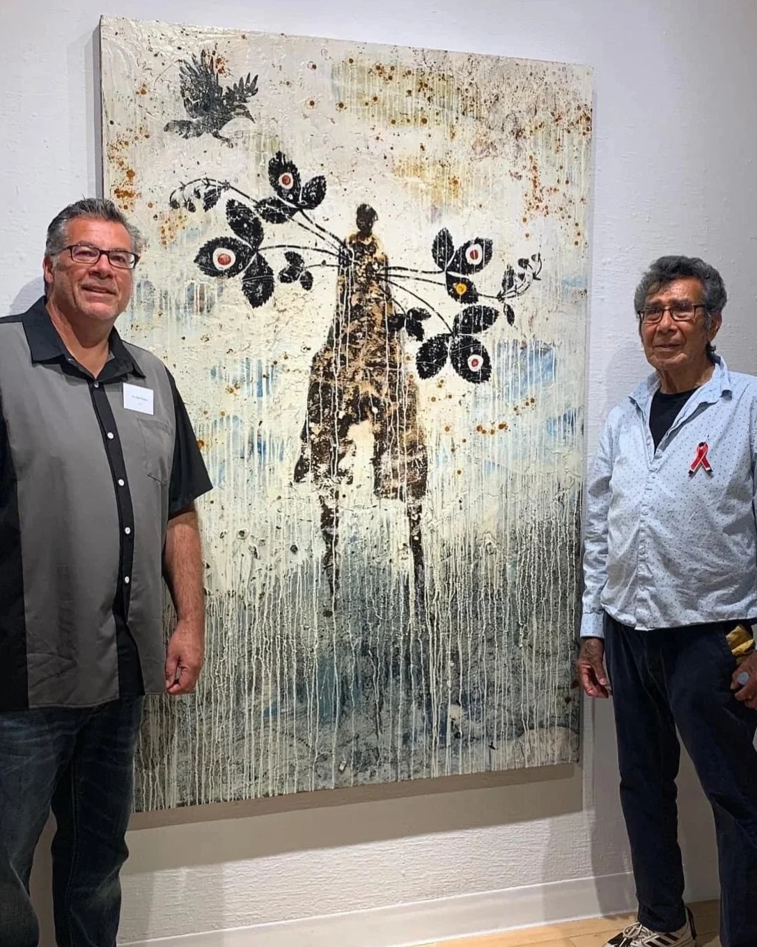 September 10, 2022

Today was the opening reception of the Indigenous Art exhibition at the Woodland Cultural Centre in Brantford, Ontario. My painting, Identity, was purchased by the Woodland Cultural Centre and is now part of their permanent collec