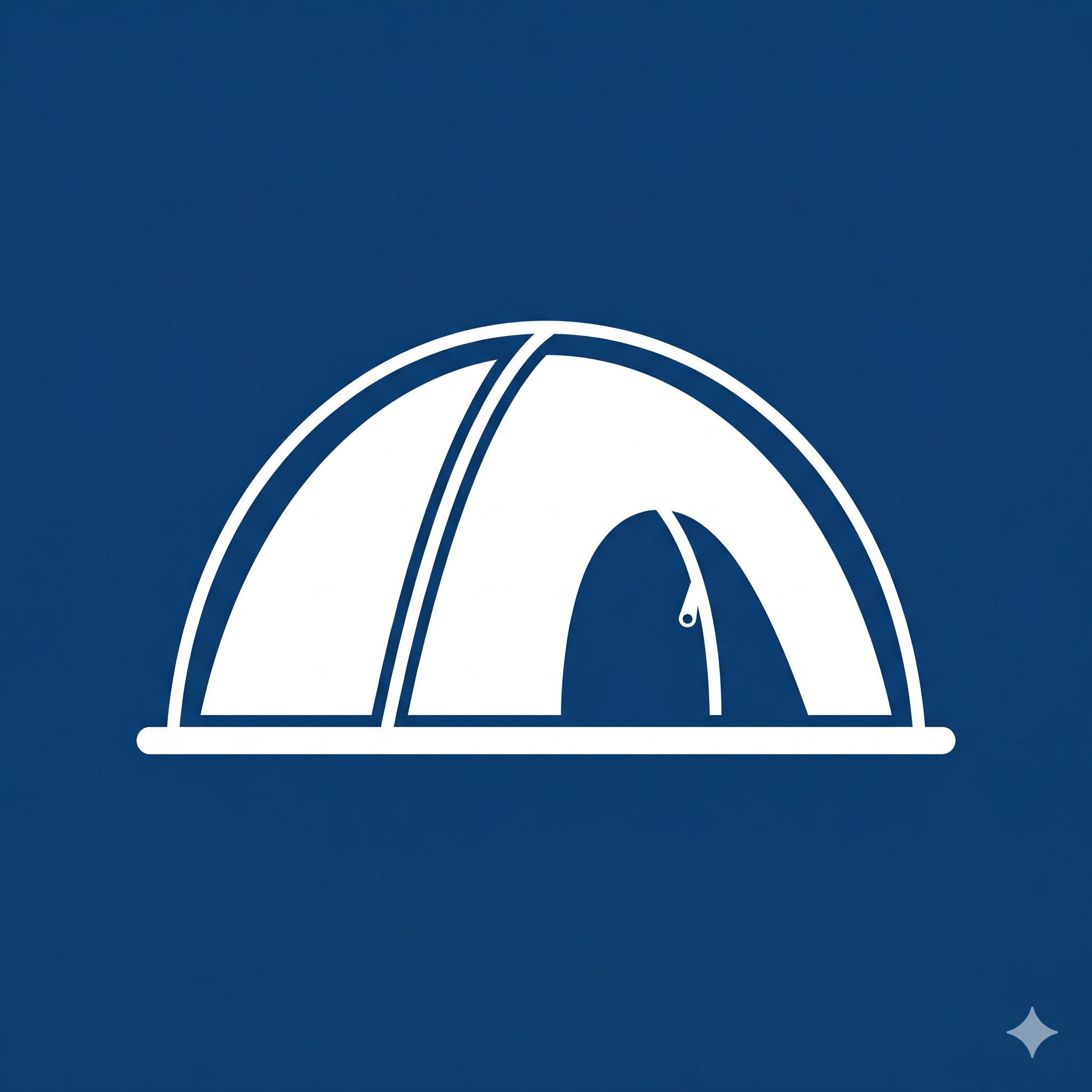 Close-up view of the NASA logo on a dark blue background.