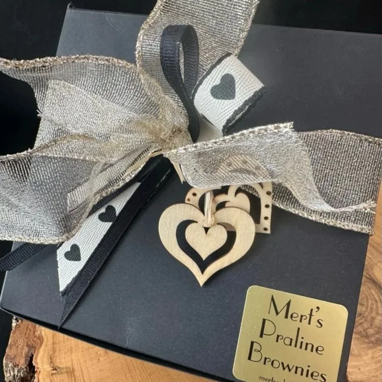 Valentine’s Praline Brownies