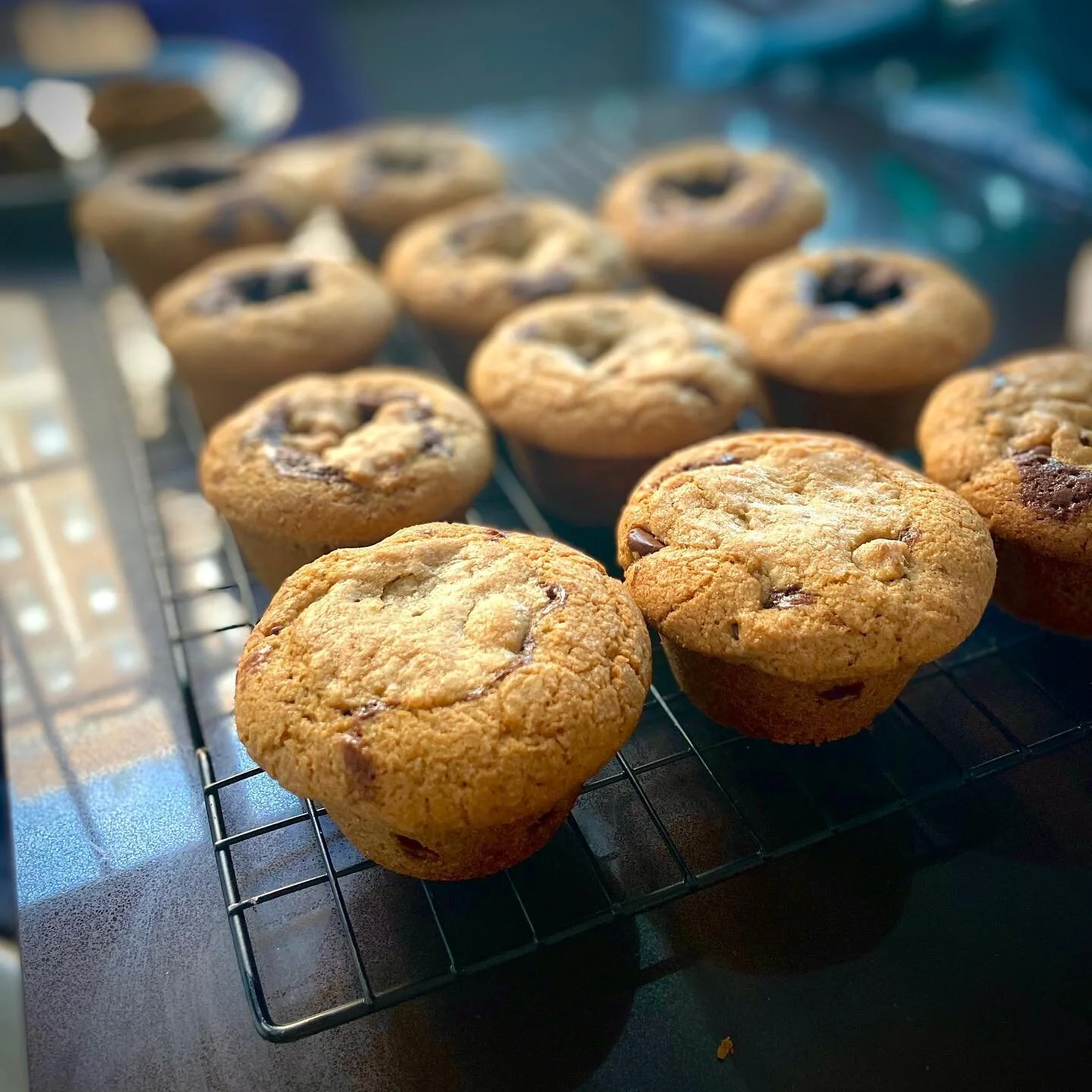 Doing some recipe testing before the semester picks up! Brownie stuffed cookie cupcake things??? Taking name suggestions! #baking #cookies #brownies #homebaker #homecook #yummy #chocolateheaven