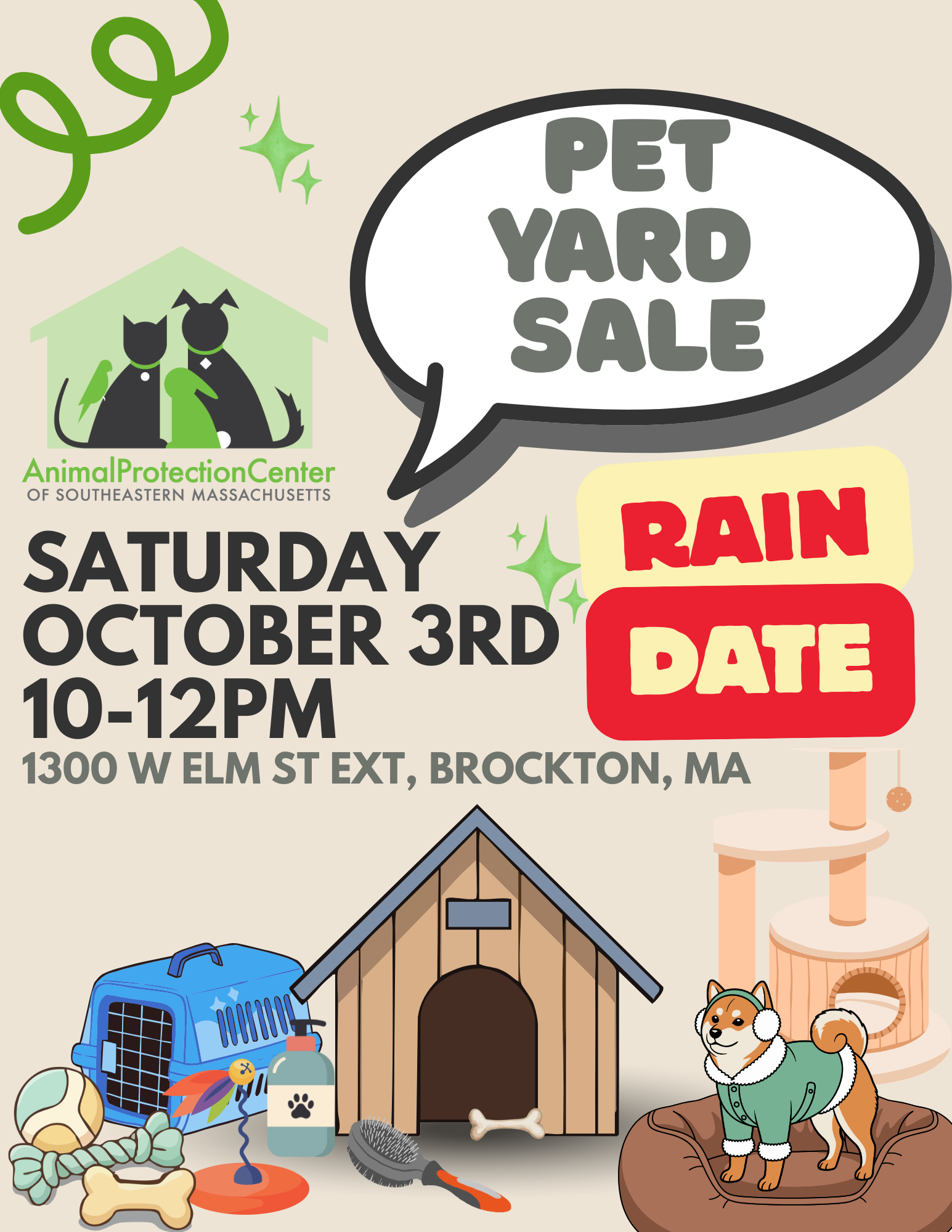 Pet Yard Sale 