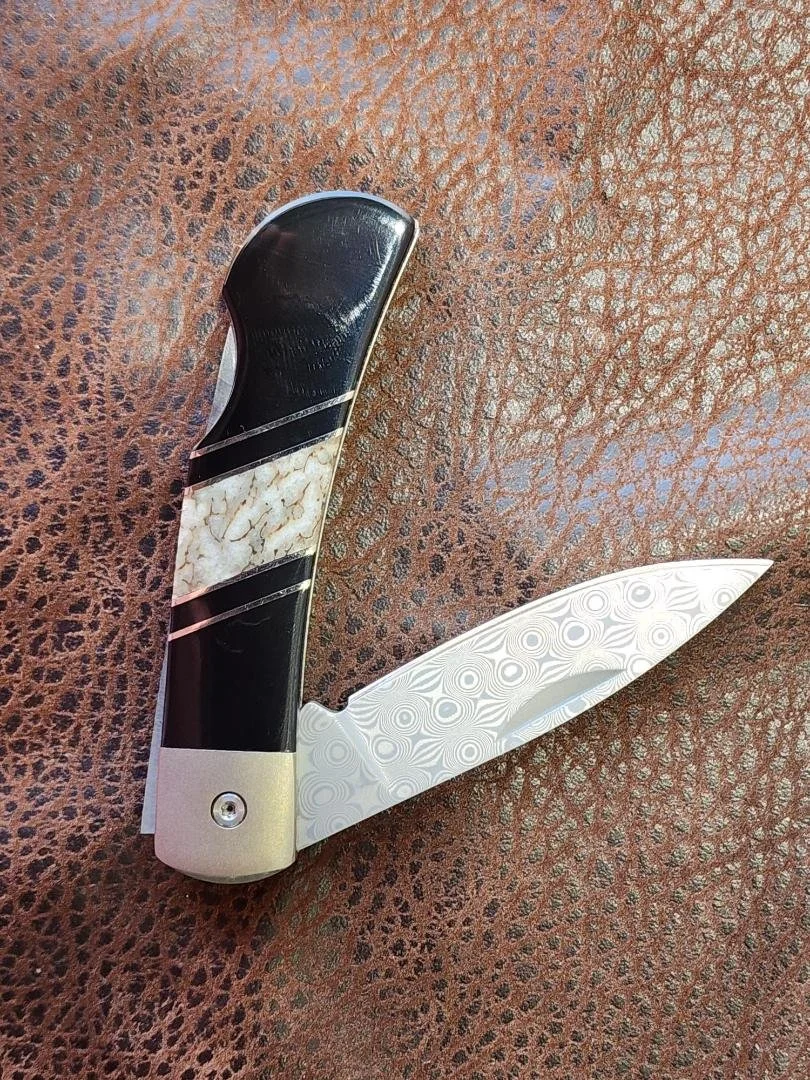 Agatized Dinosaur Bone 3" Knife