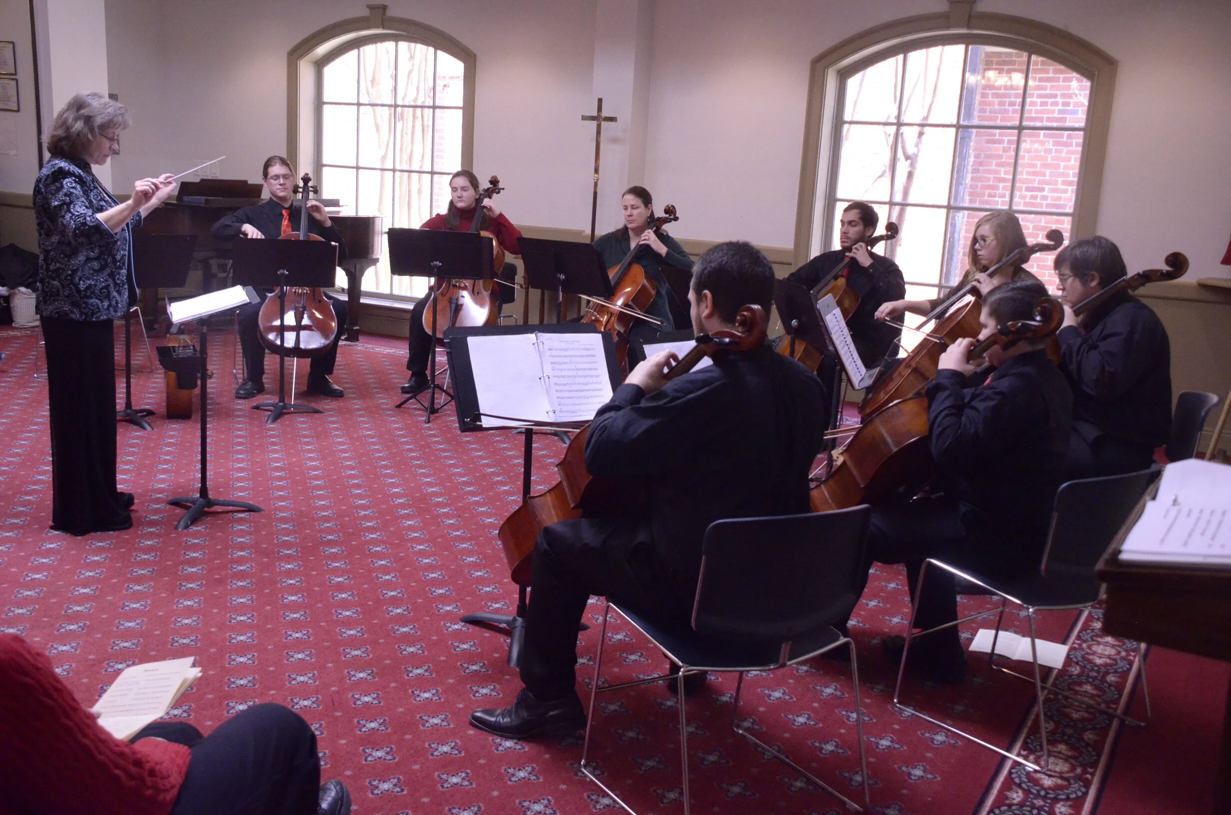 The Virginia Cello Ensemble performs Eine Kleine Nachtmusik