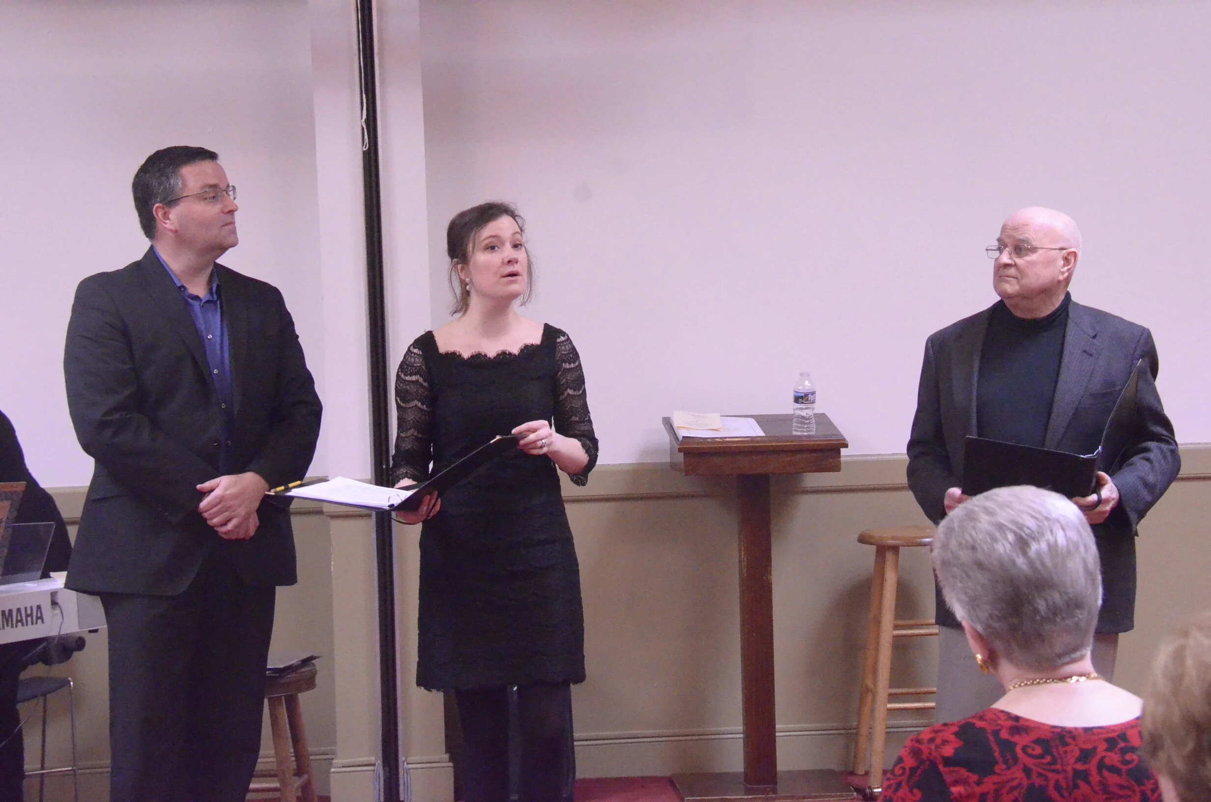 Chris Mooney, Sarah and Michael sing Lerner and Lowe's How to Handle a Woman, from Camelot