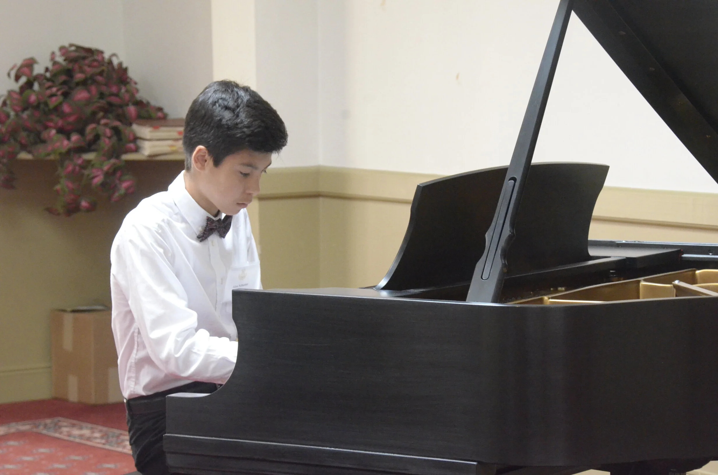 Jr. D.: Alan Schuster, piano; First Prize, Outstanding Performance Award of $750
