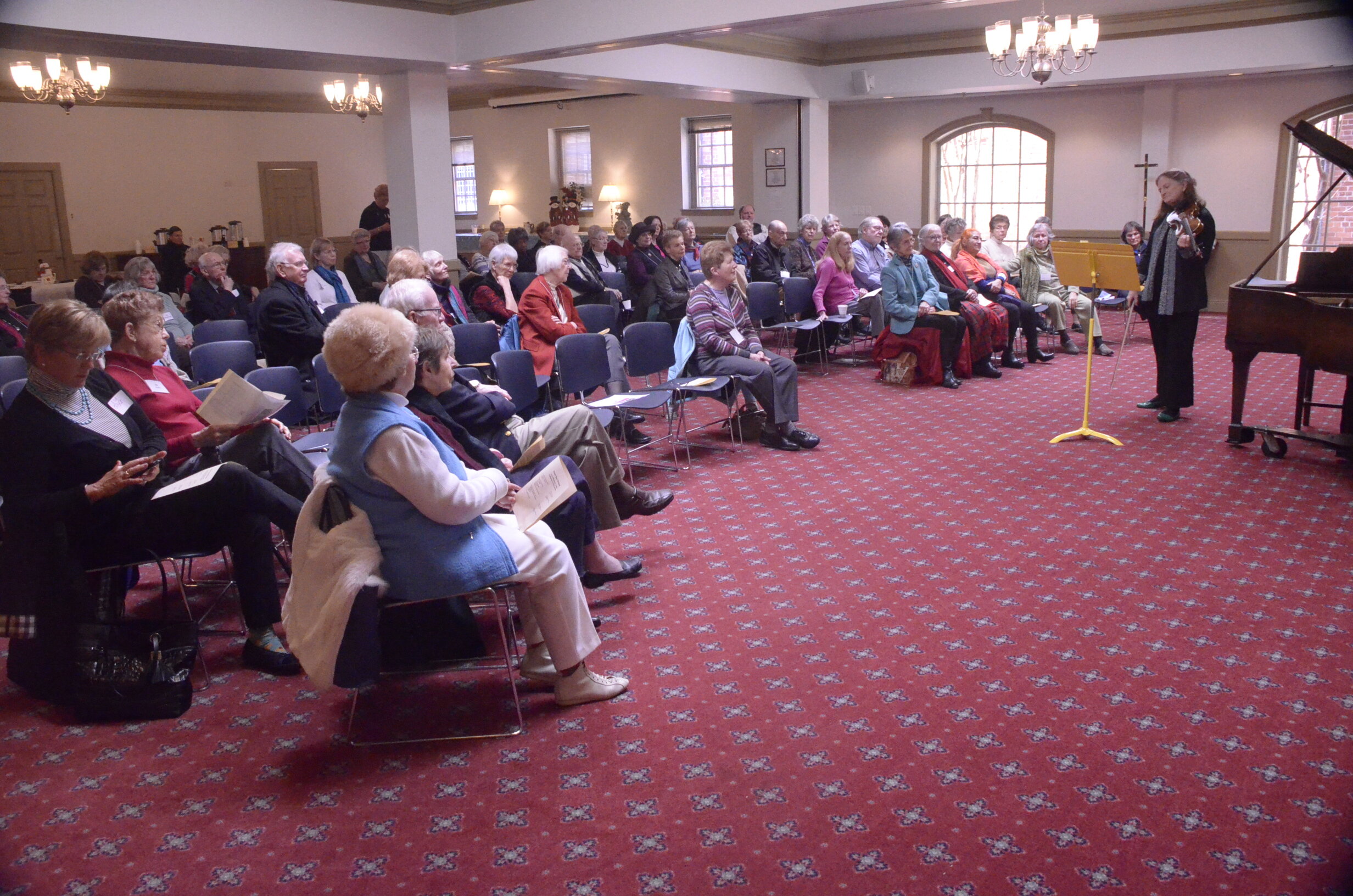 WMC members and guests enjoy the performance