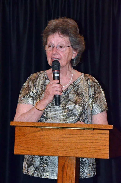 A Golden Welcome and Toast by Sylvia Lynn, WMC President