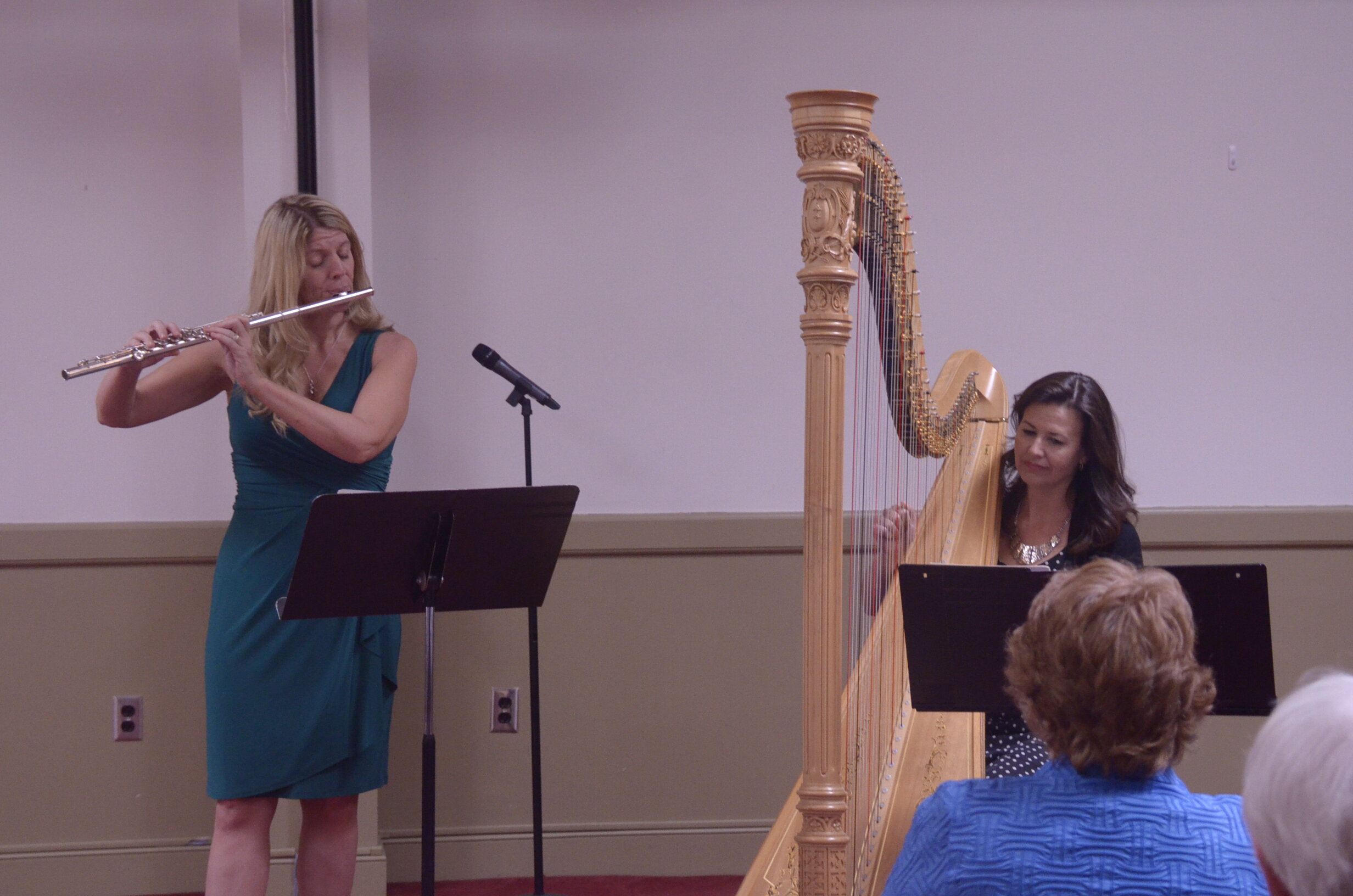 April 20th Musicale:  Duo Venandi featuring Wendy Cohen, flute; and Vanda Darr, harp