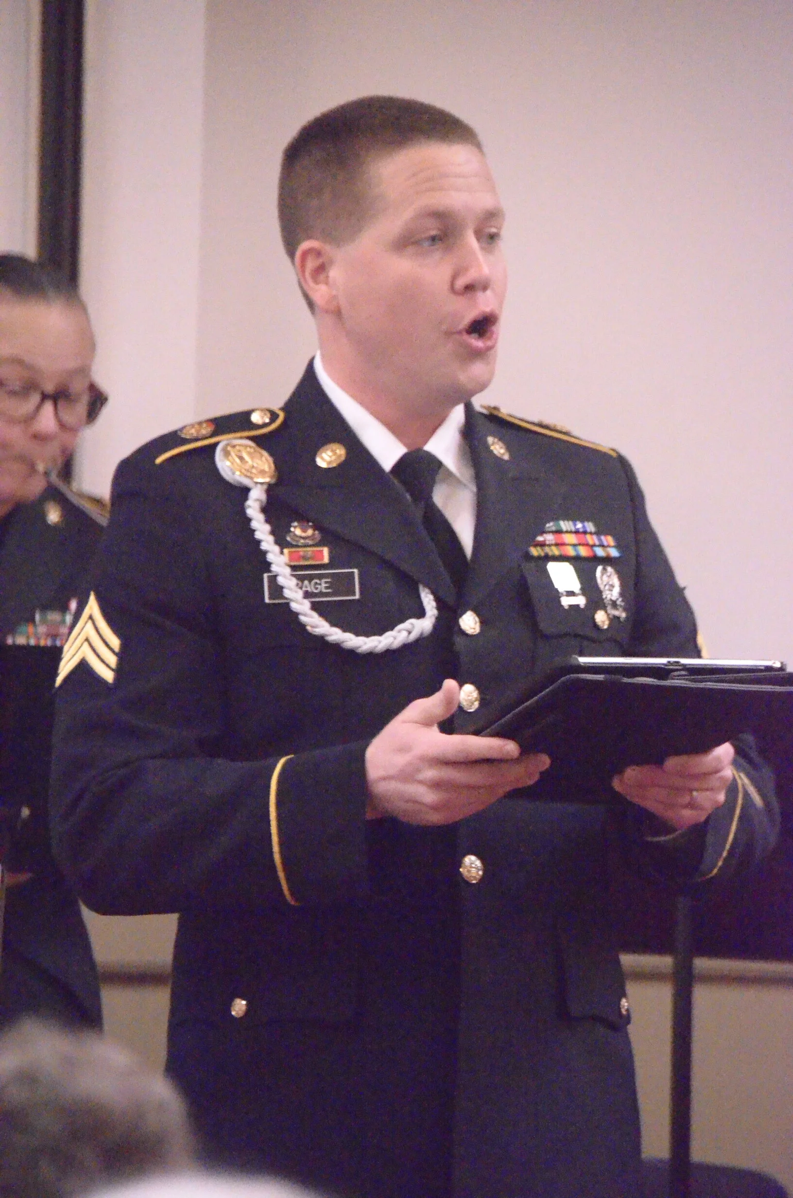 Sergeant Alan Page, soloist