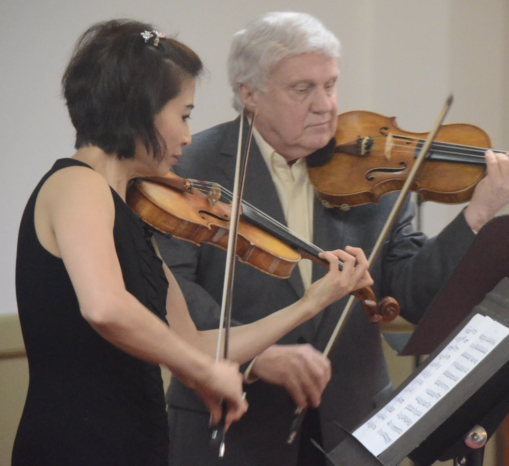 Wanchi Huang and Tom Lindsay