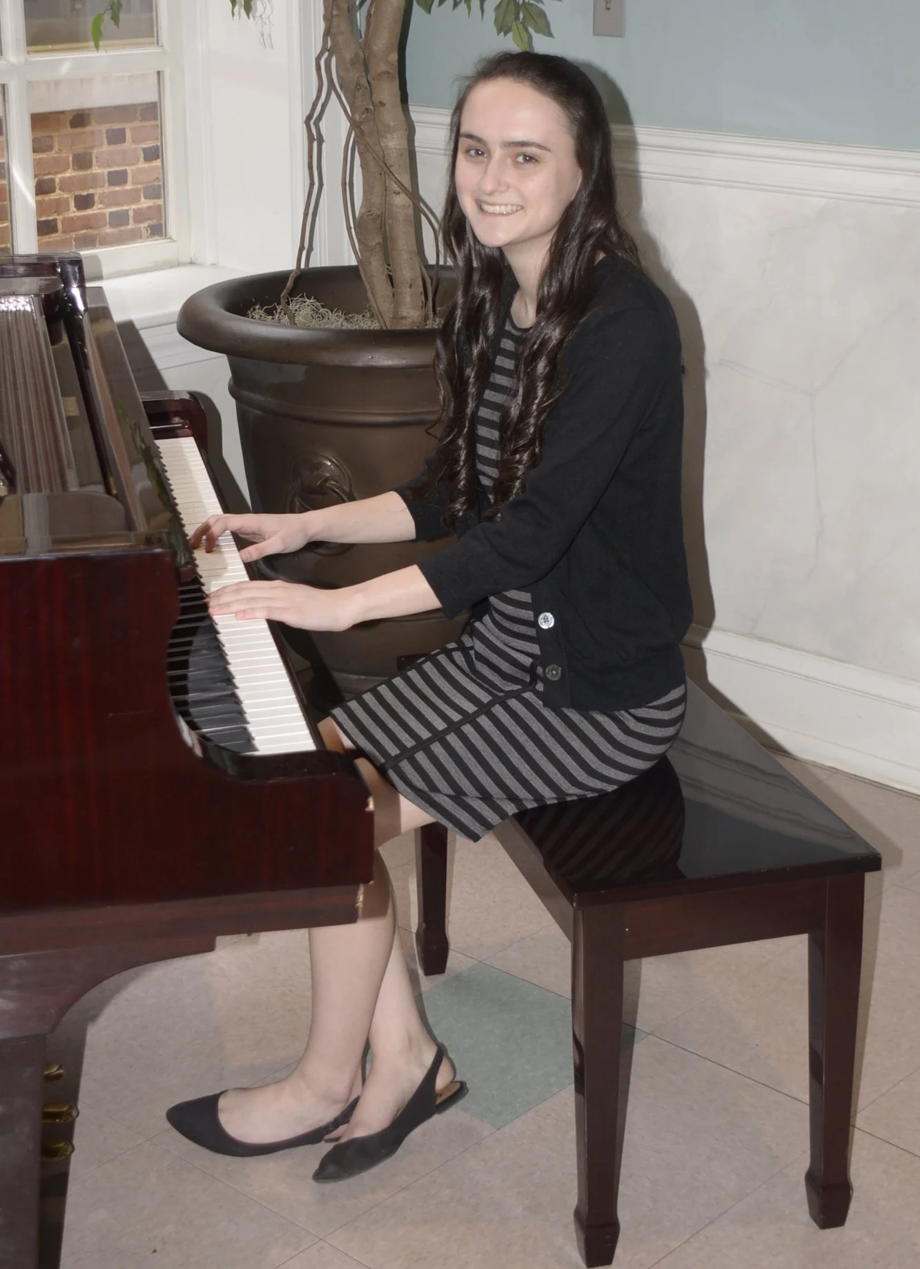 Senior Scholarship, WMC Consort Scholarship of $500:  Kasey Watkins, Piano
