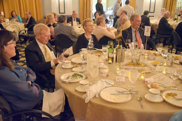 L to R:  Susan Lantkowski; Don and Linda Baker; Tom Cobb