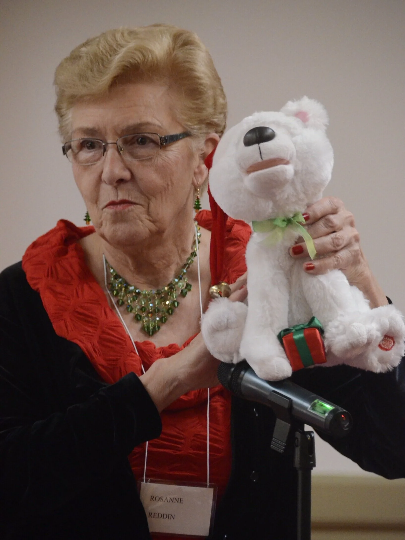 Dec 17th Monthly Meeting:  Rosanne Redding, President, and friend, welcome members and guests
