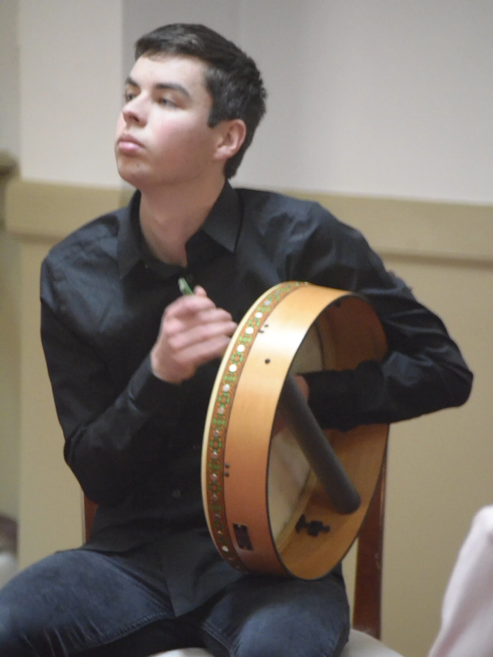 Rennie Pearson, flute, guitar, bodhran