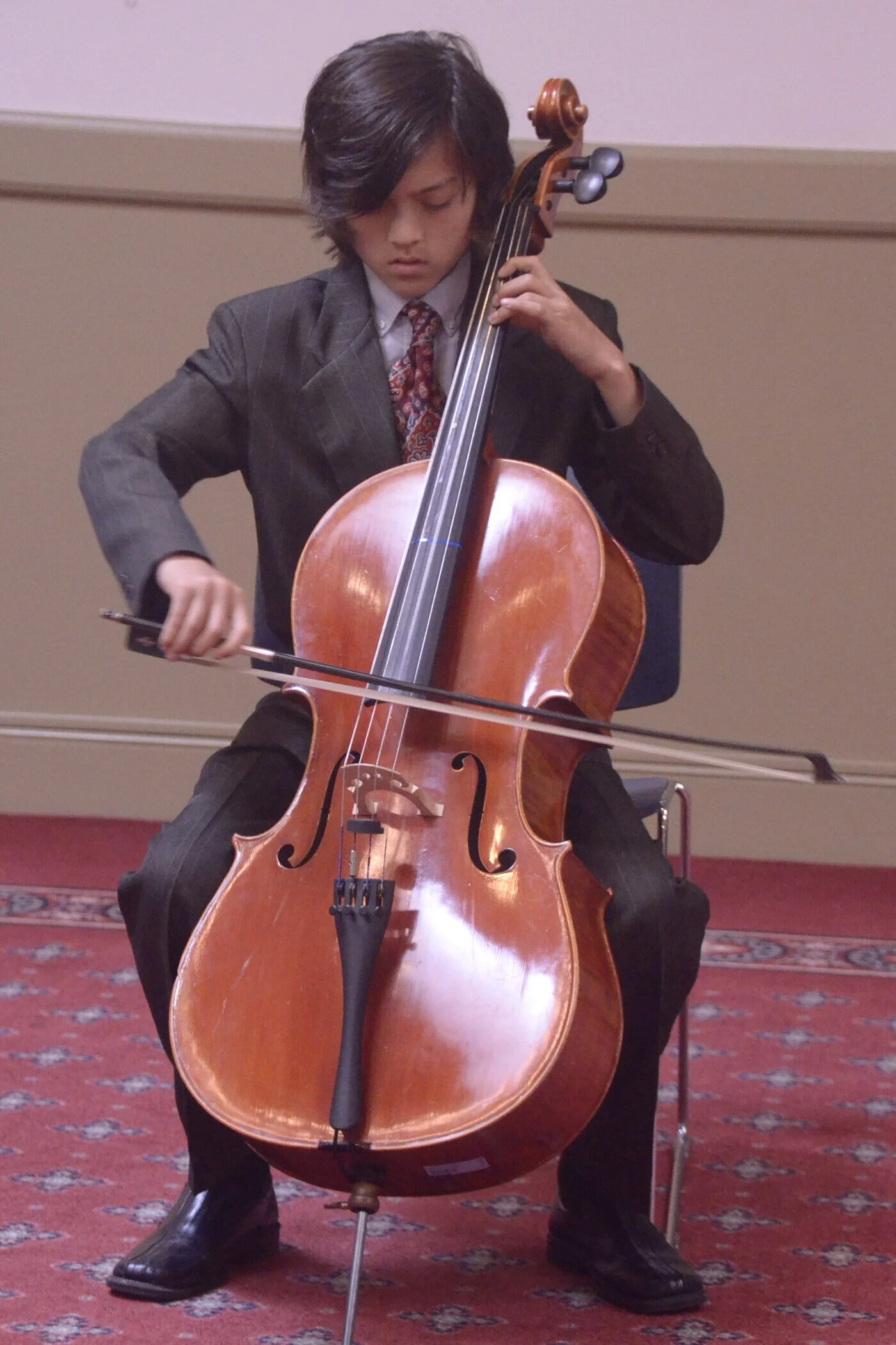 Jr. D.:  Edward Rickenbacker, cello; Second Prize, Musical Achievement Award of $500