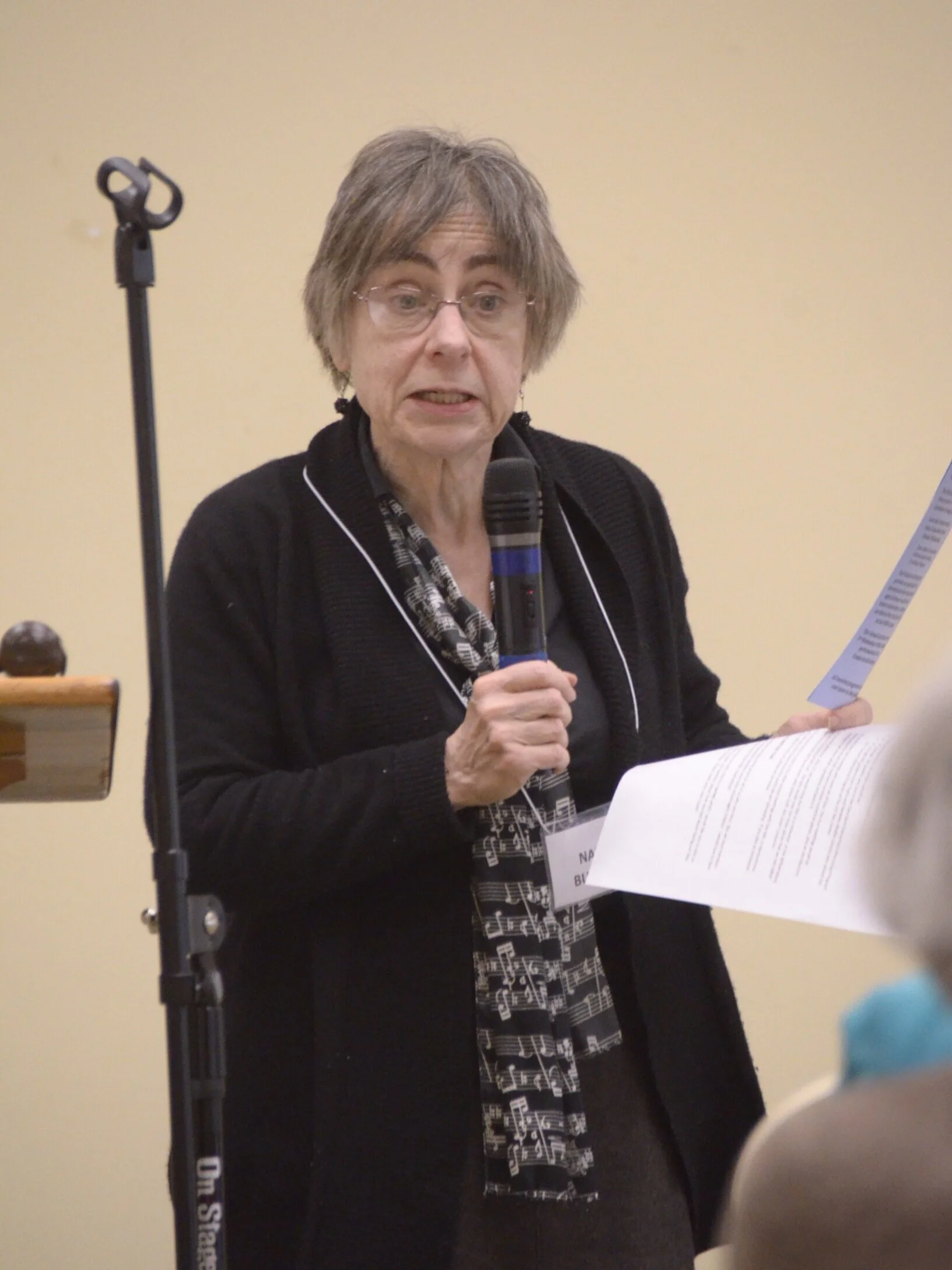 Nancy Burnstein, Second VP: Membership, reports on membership