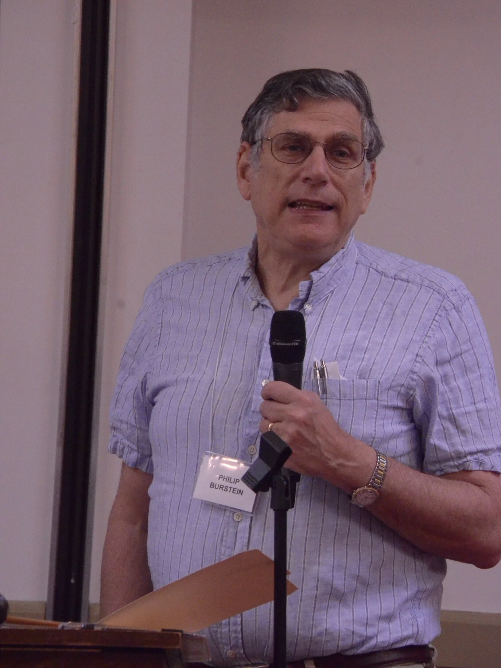 Philip Burnstein, Treasurer, reports on WMC Annual Budget
