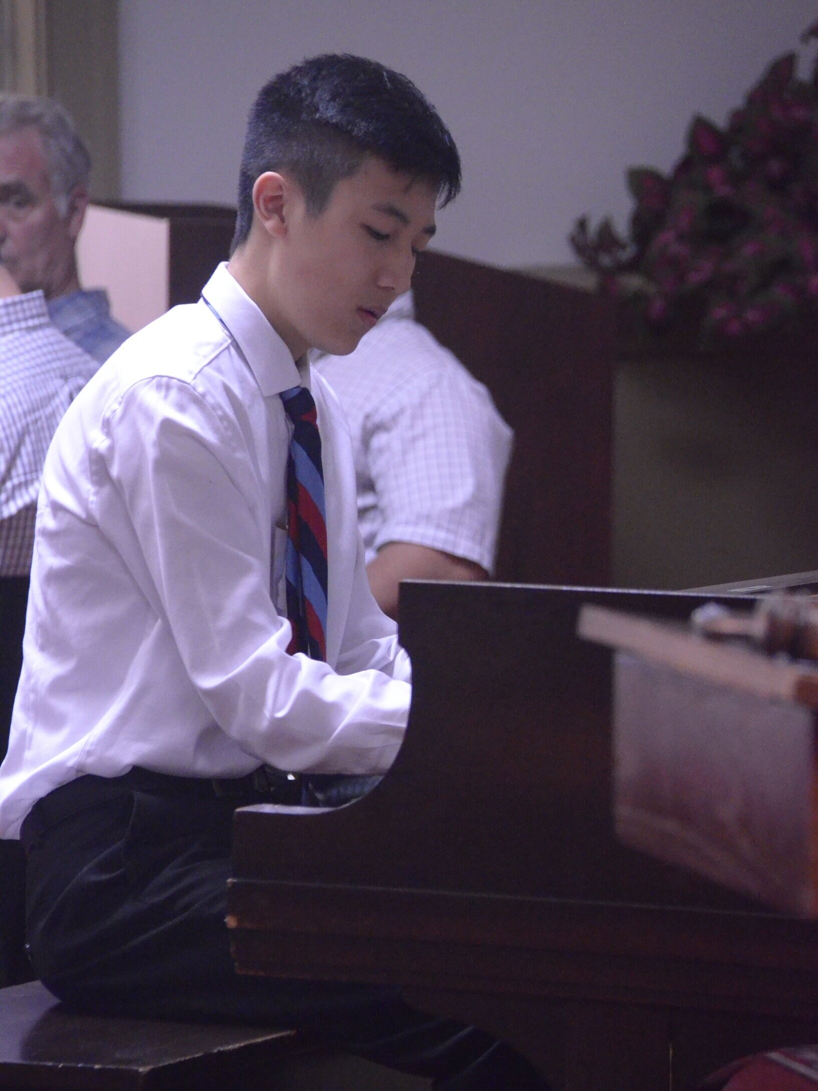Jr. D.: Edric Han, piano; Honorable Mention and Encouragement Award of $200